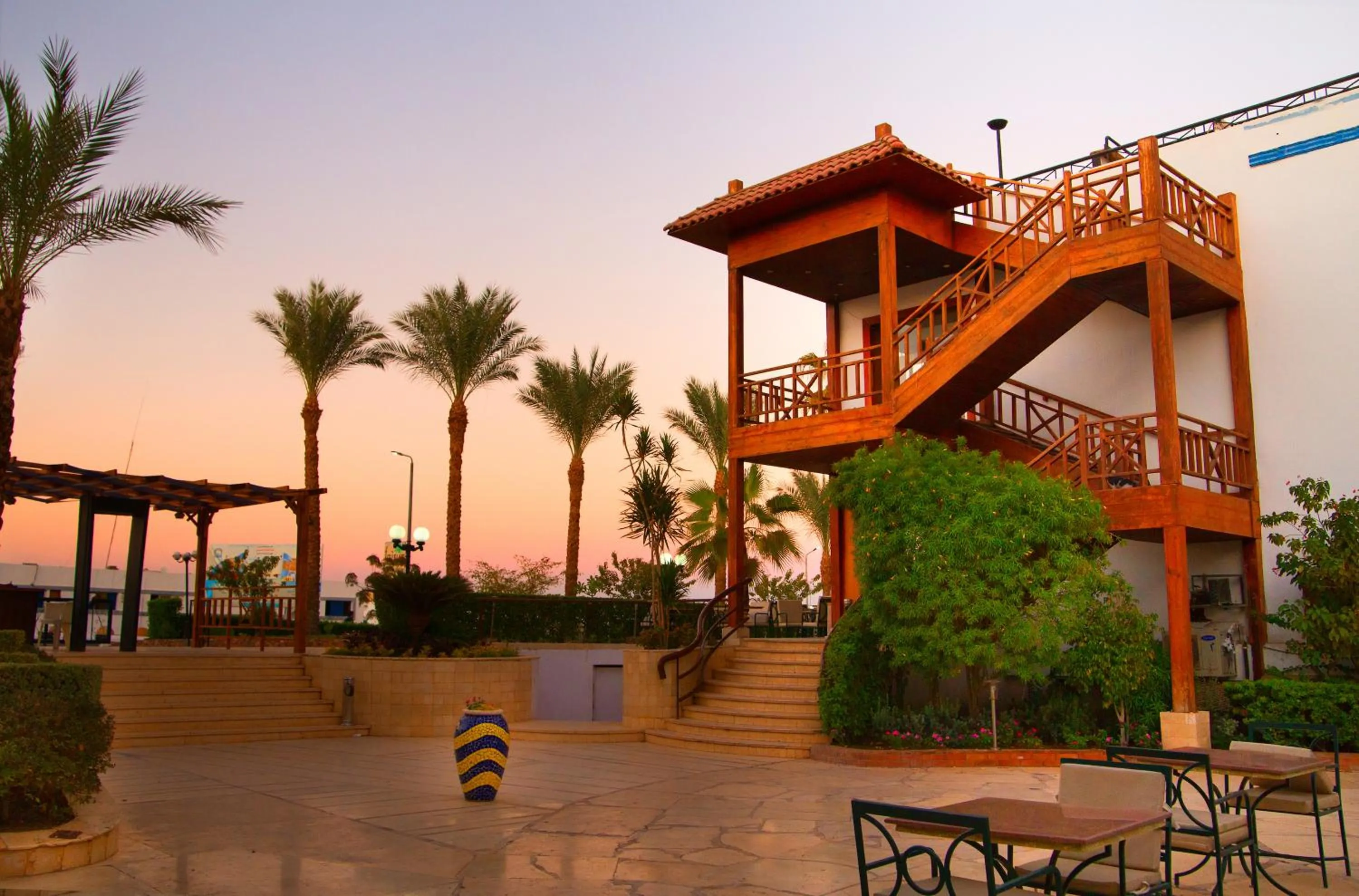 Area and facilities in Naama Blue Hotel