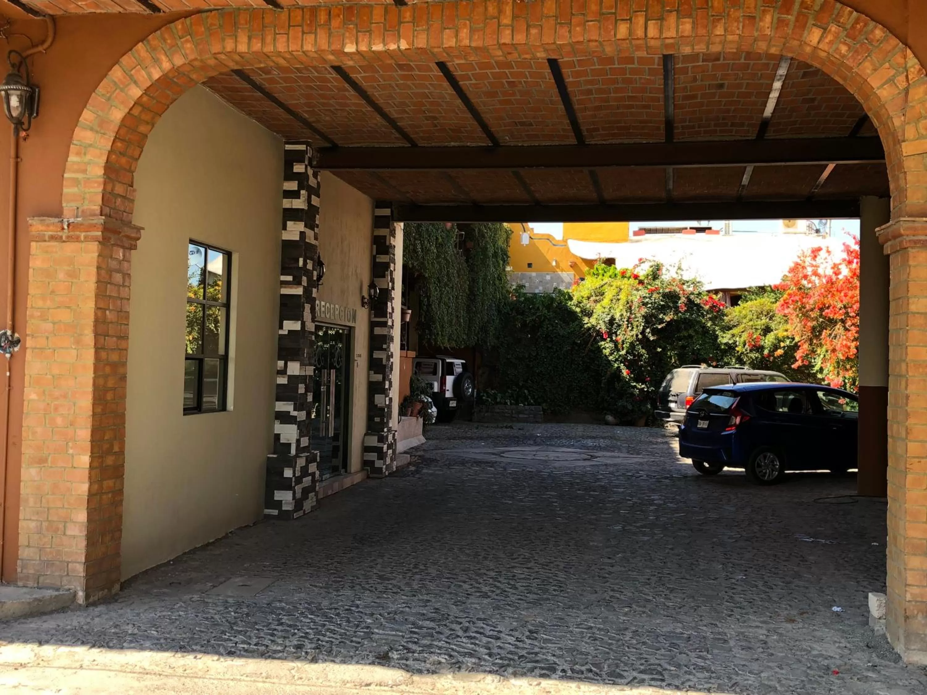 Property building in Hotel Hacienda el Ceboruco