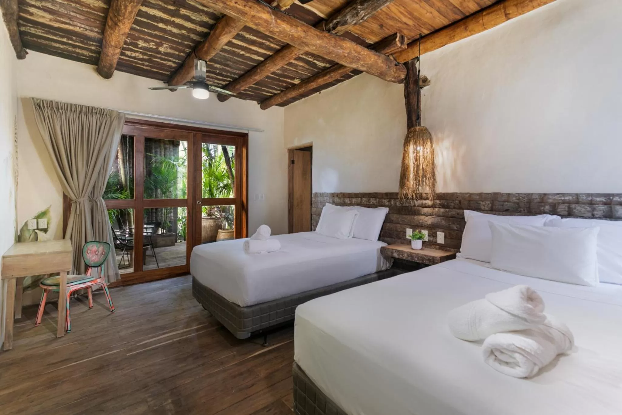 Photo of the whole room in Hidden Treehouse Tulum Eco-Hotel