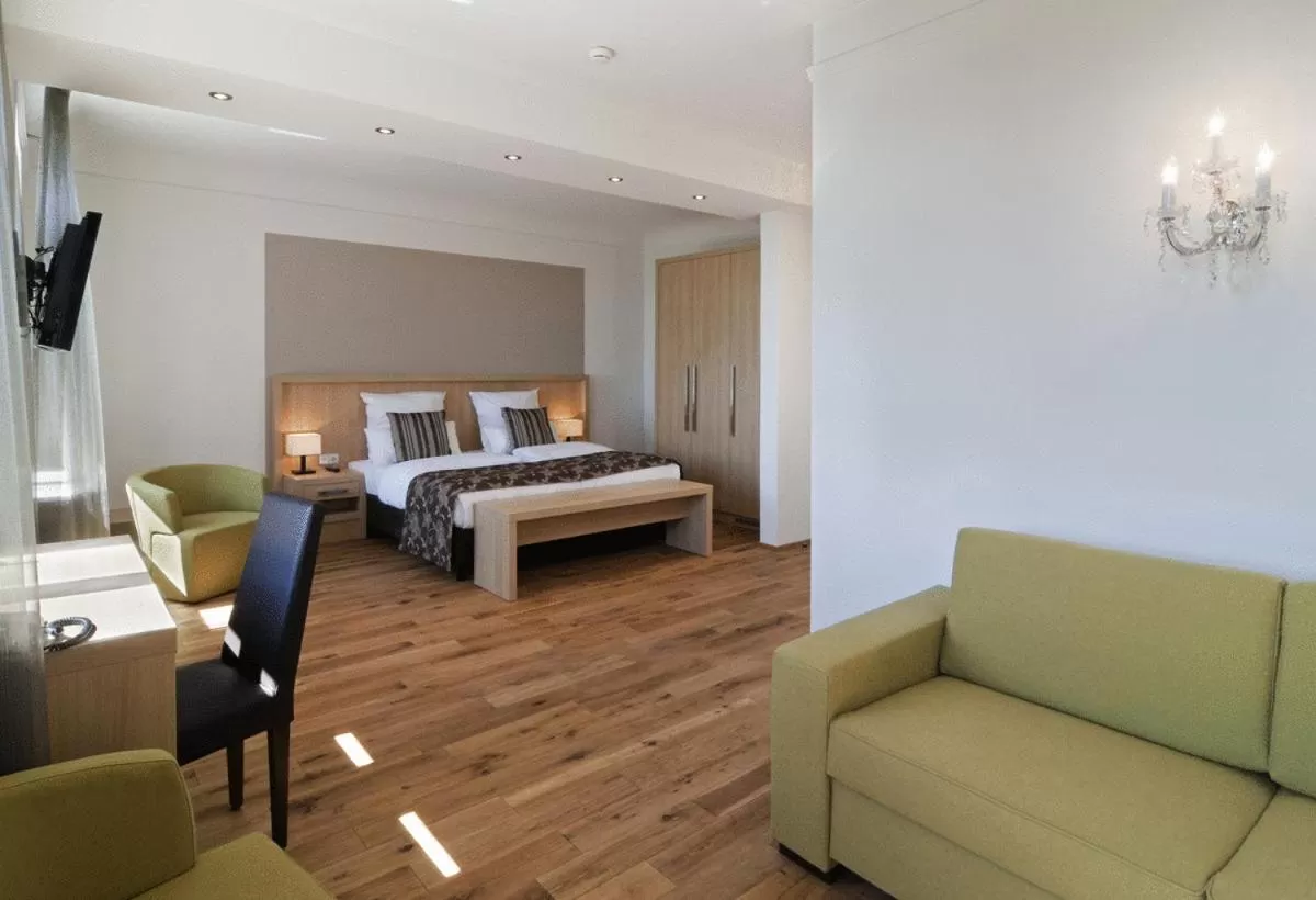 Photo of the whole room, Bed in Bodensee-Hotel Sonnenhof