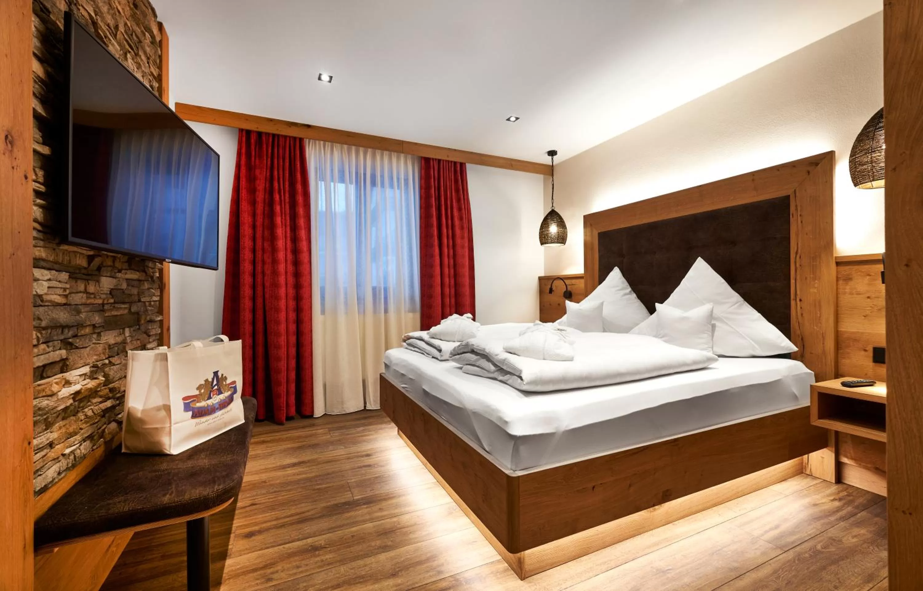 Photo of the whole room, Bed in Wander- und Aktivhotel Adam Bräu