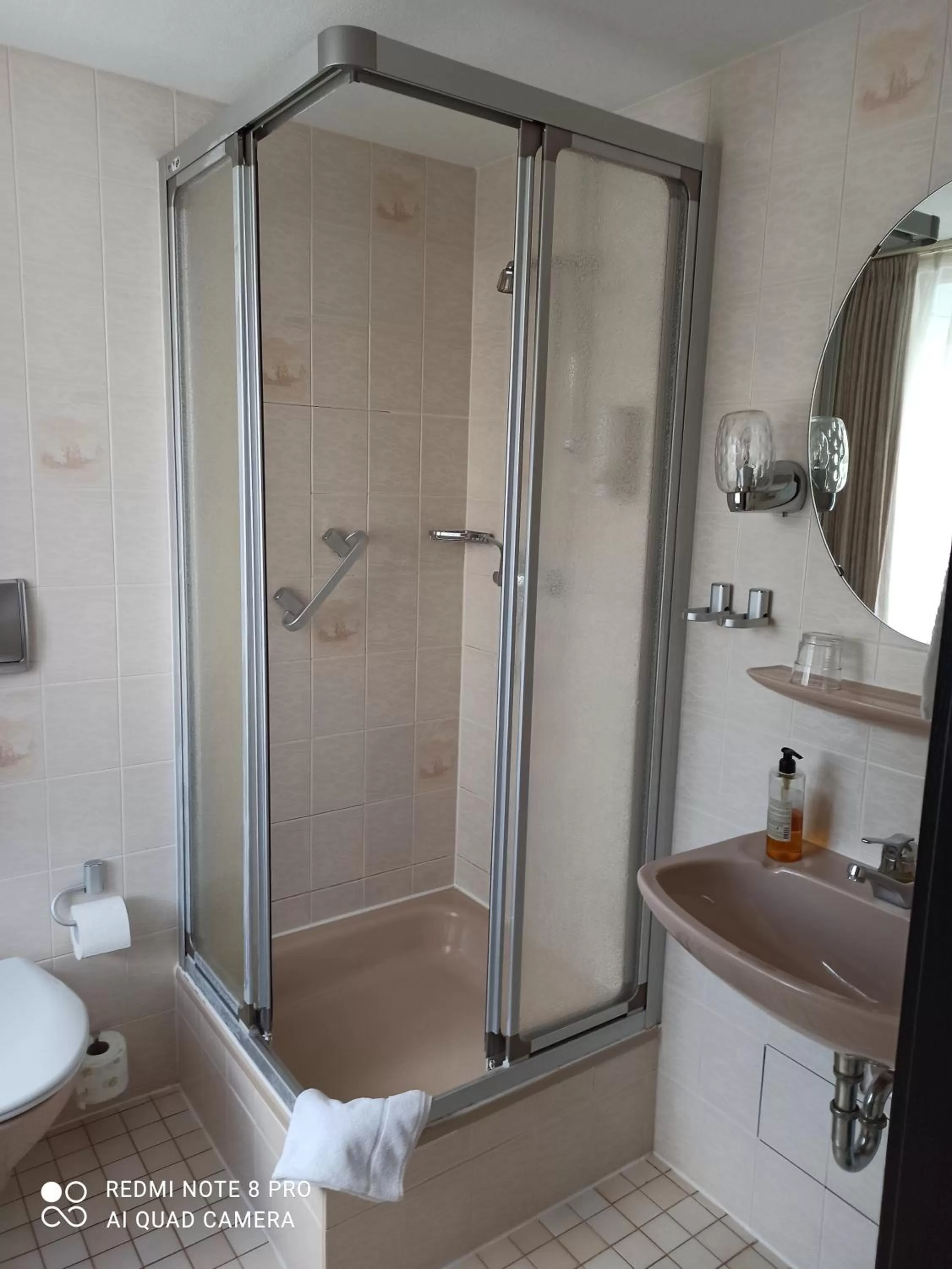 Bathroom in Hotel Waldblick