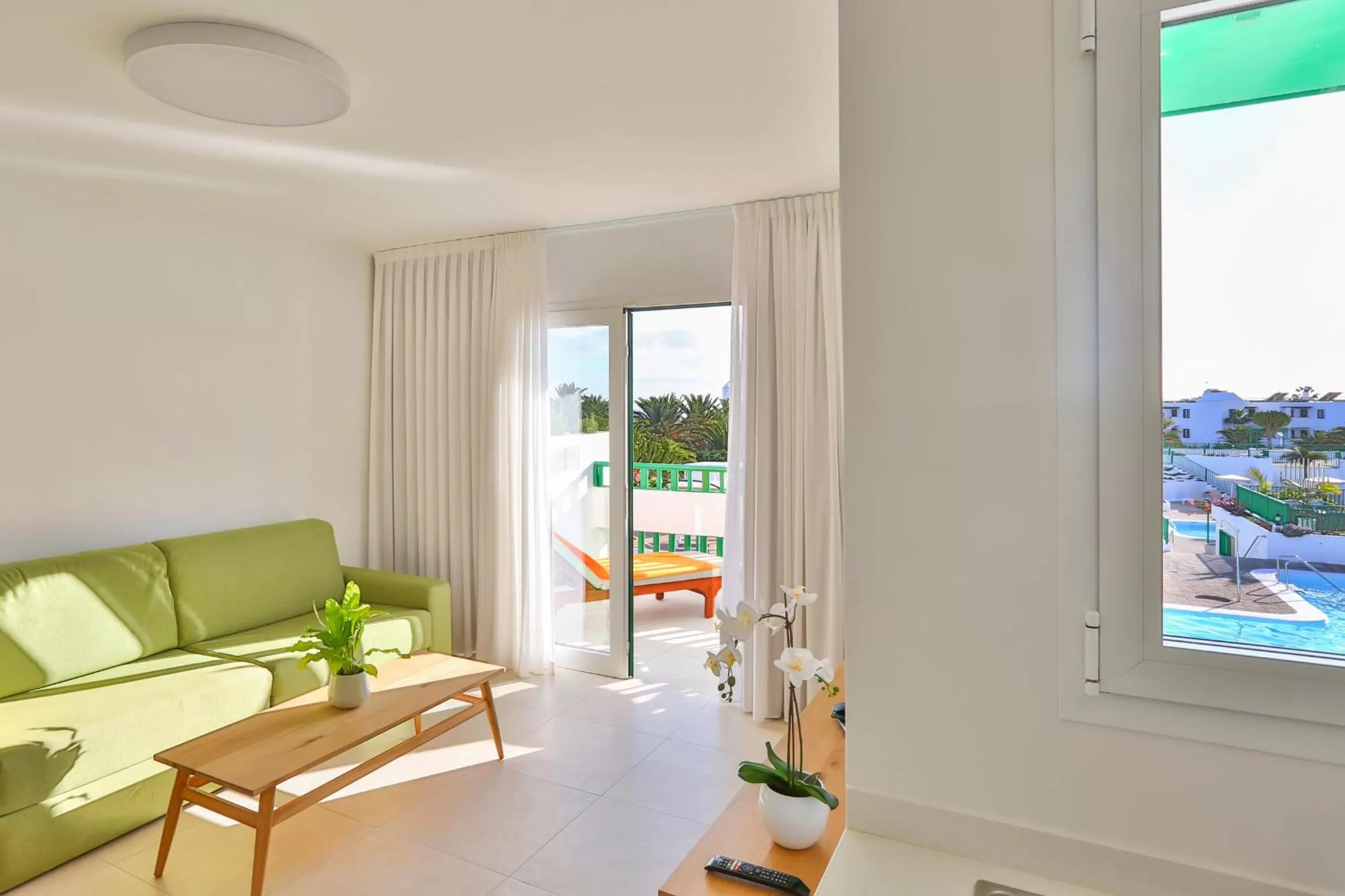 Living room in Nazaret Apartments