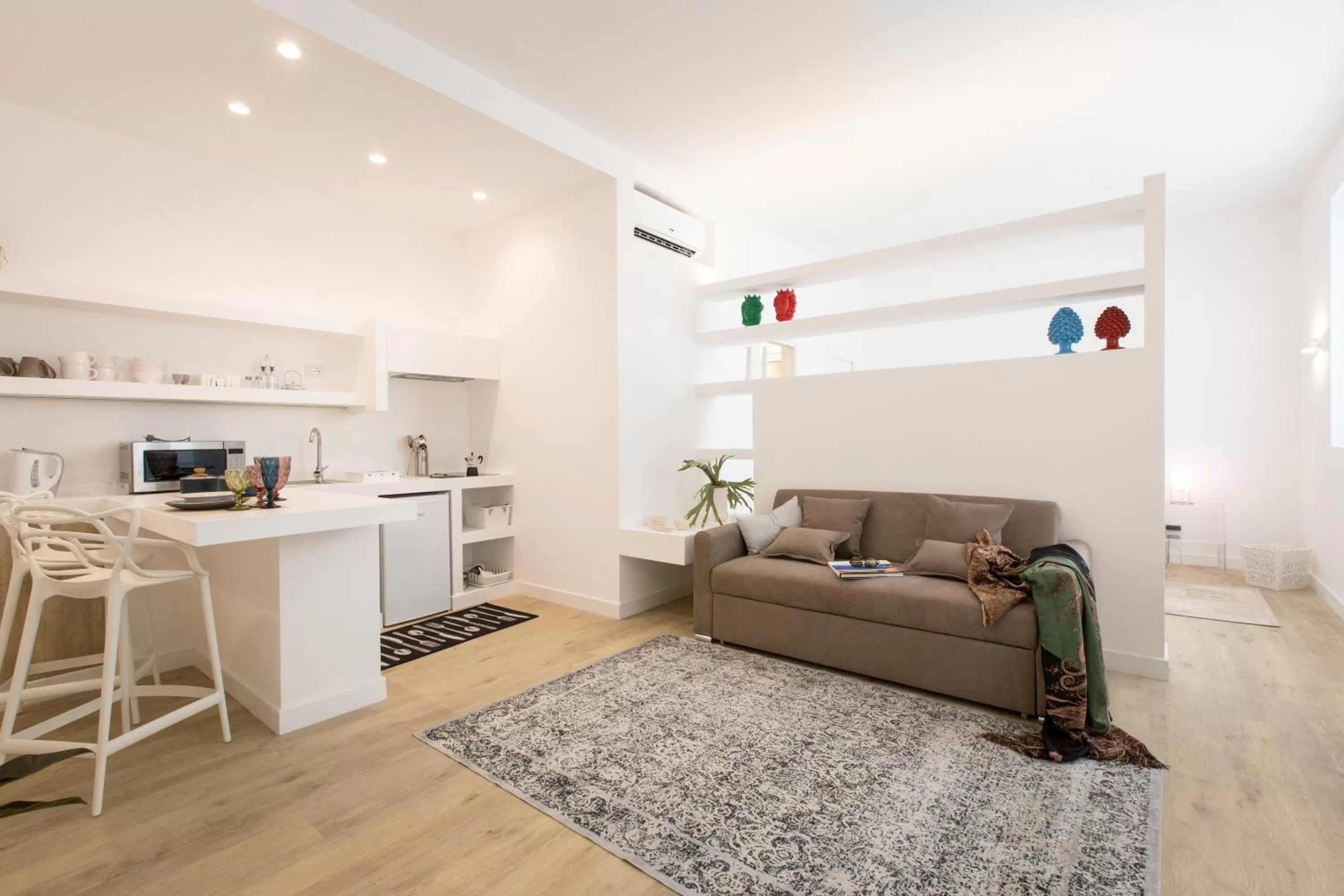 Living room in Palermo In Suite Aparthotel