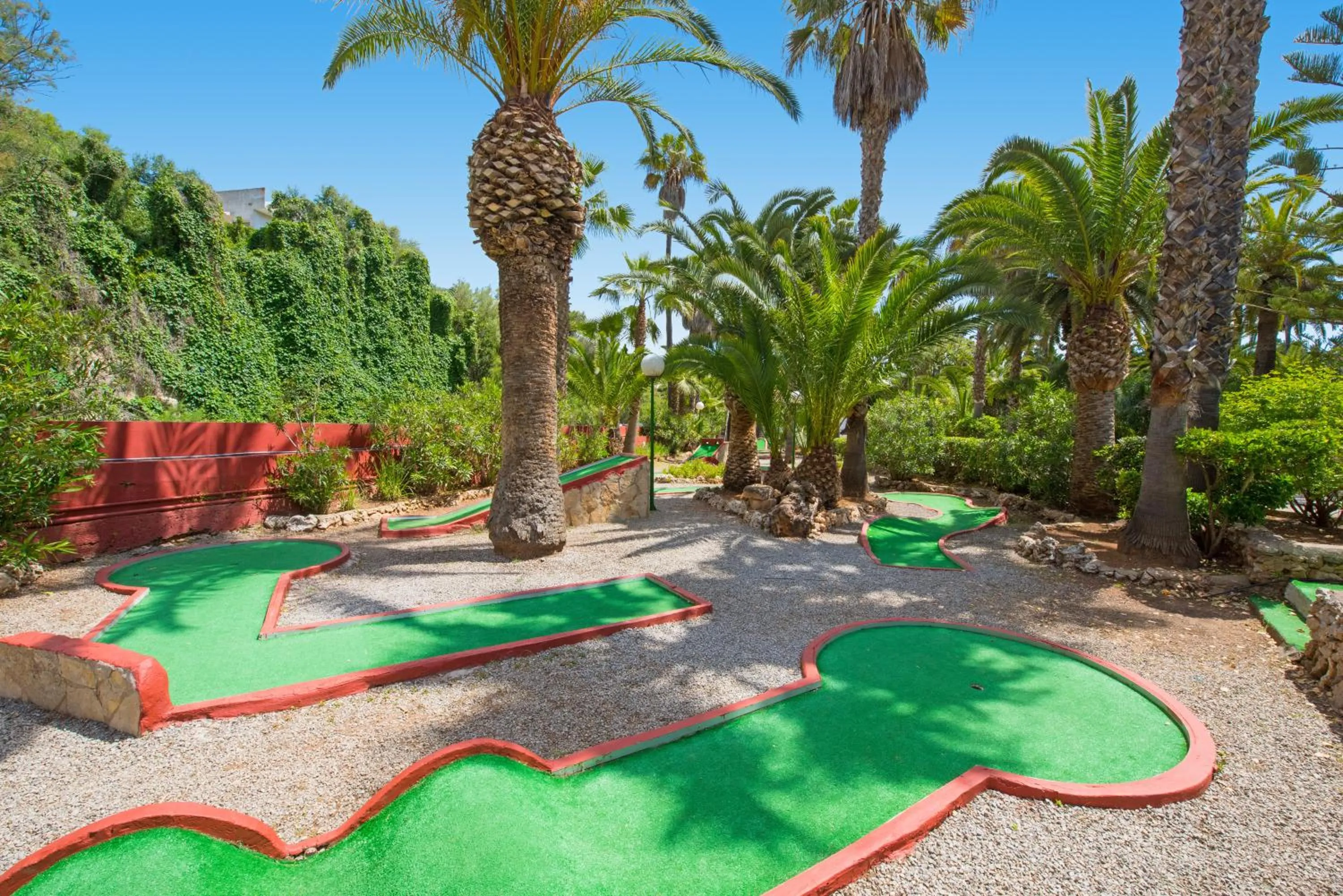 Minigolf in Hotel Cala Romántica