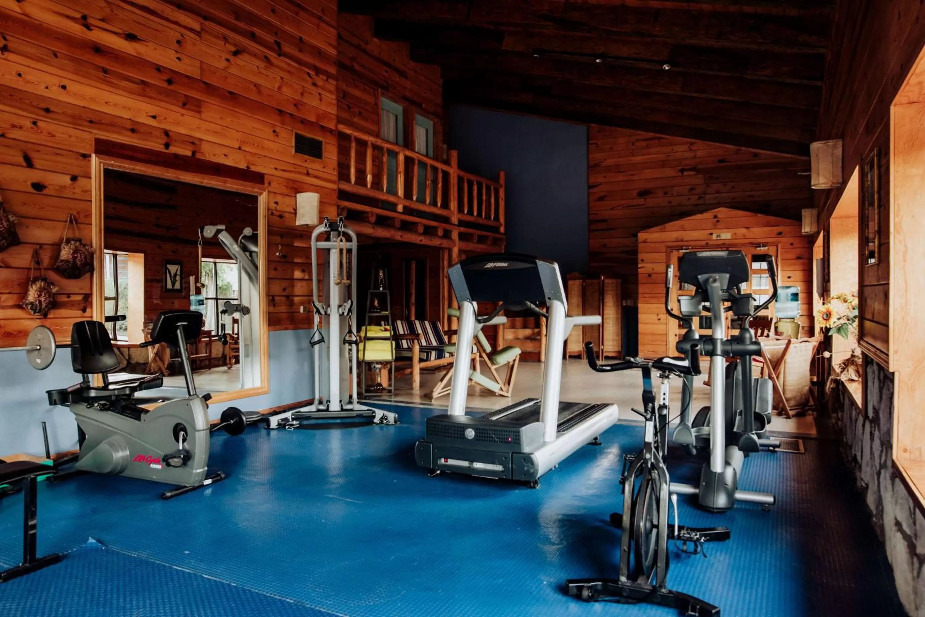 Fitness centre/facilities in The Lodge At Creel Eco - Hotel & Spa
