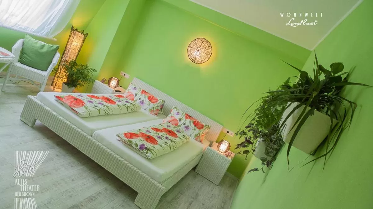 Bed in HOTEL ALTES THEATER Heilbronn