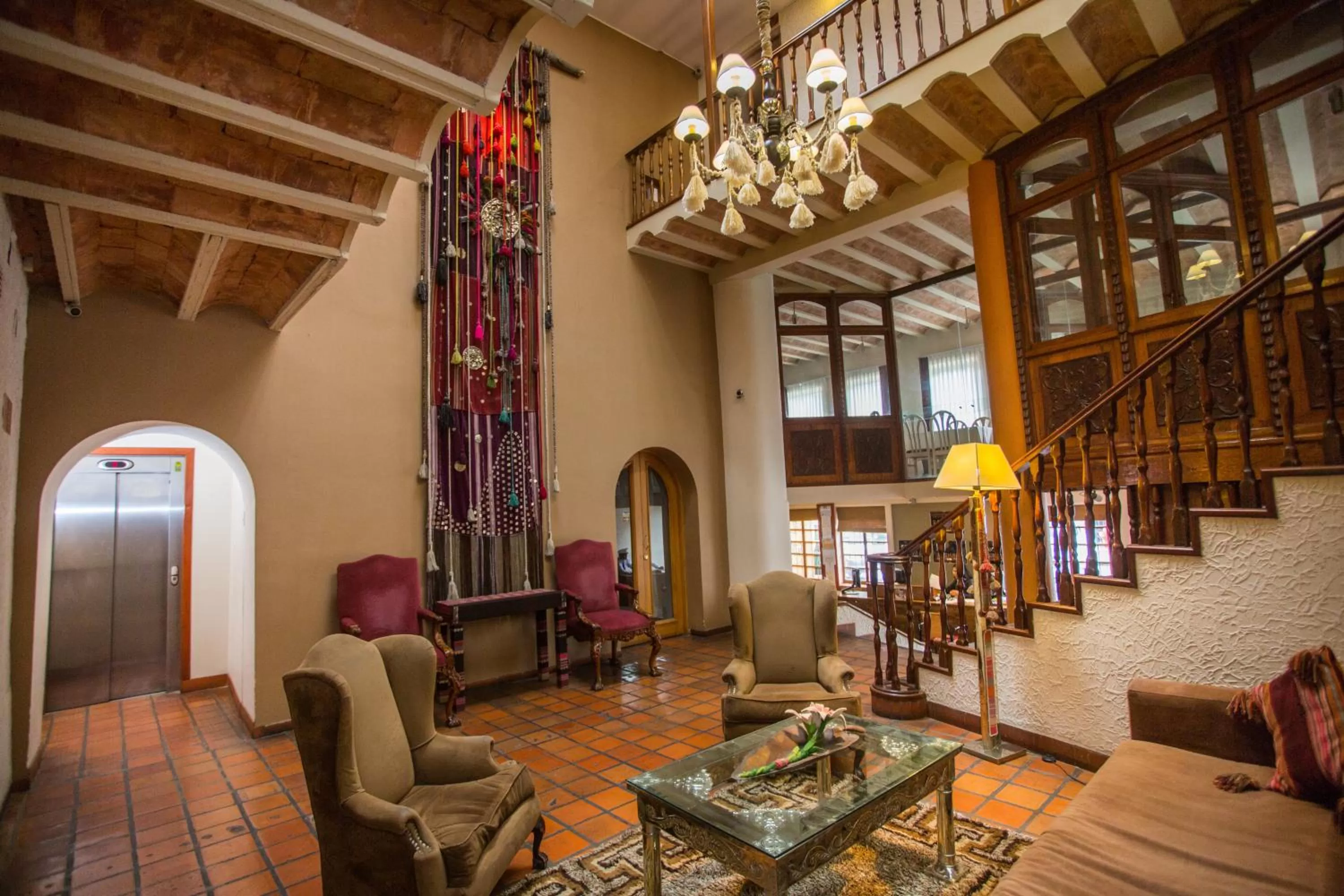 Lobby or reception in Hotel Rosario La Paz