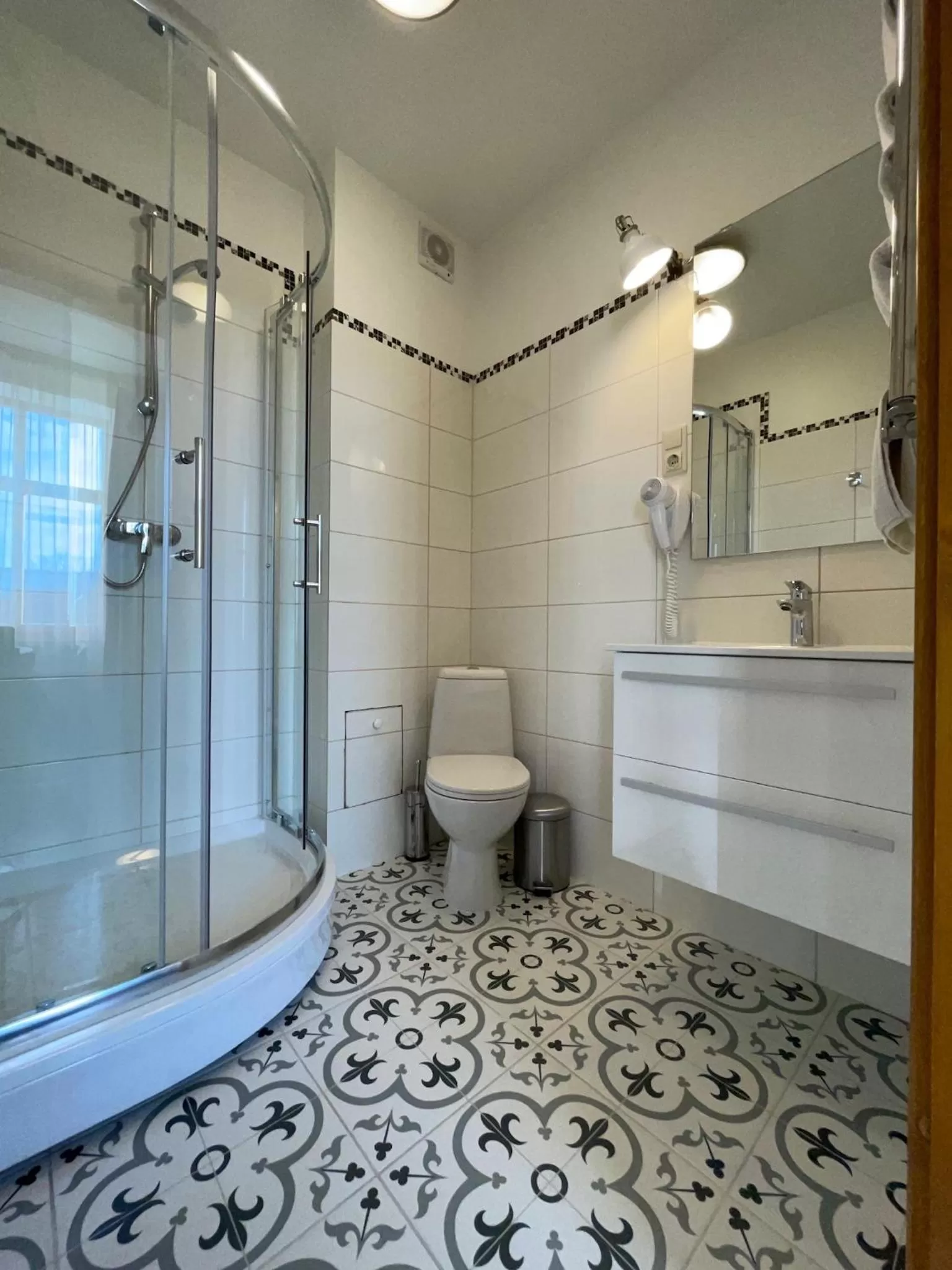 Bathroom in Hotel Vilhelmine