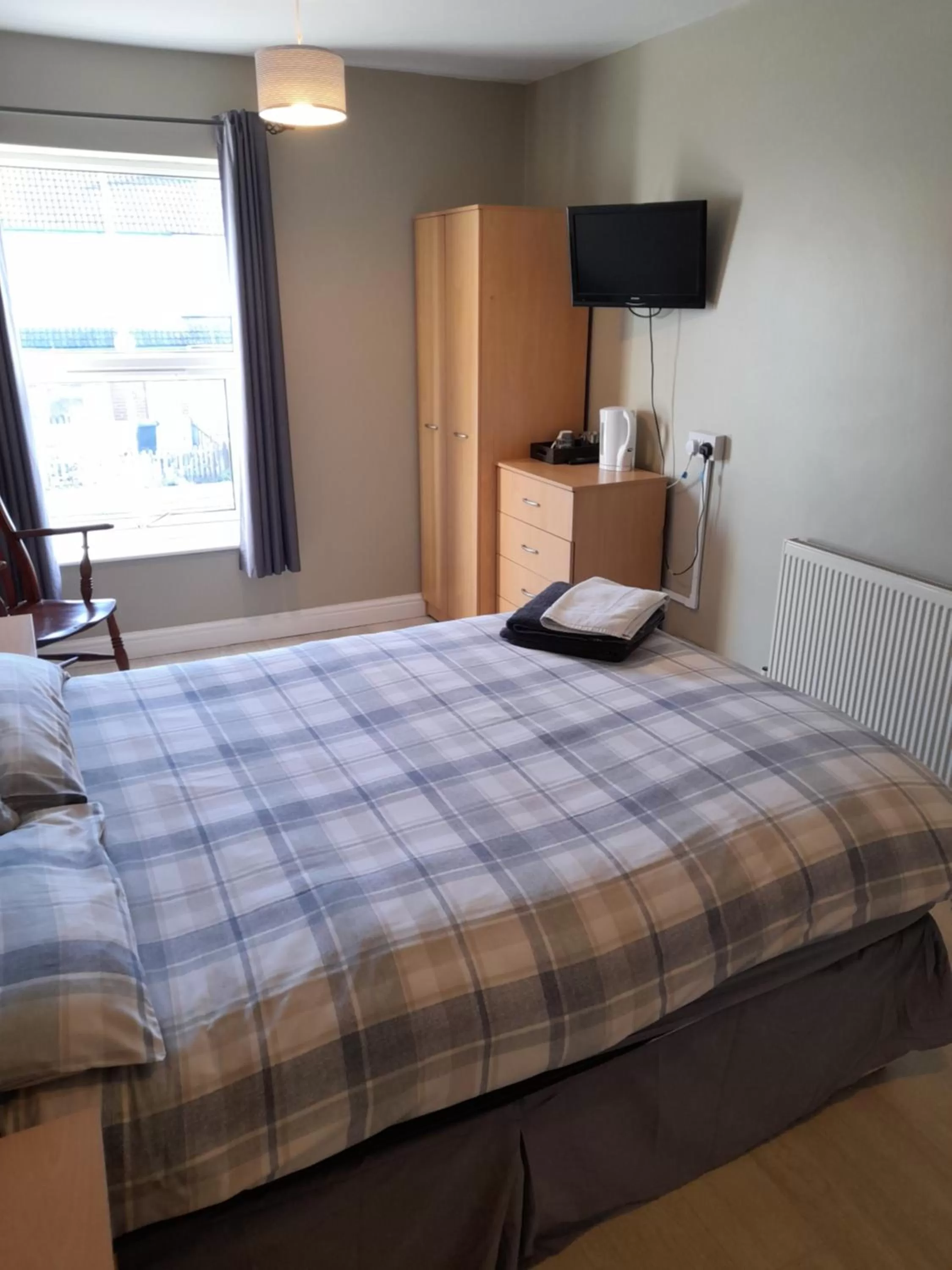 Bed in Black Bull Inn