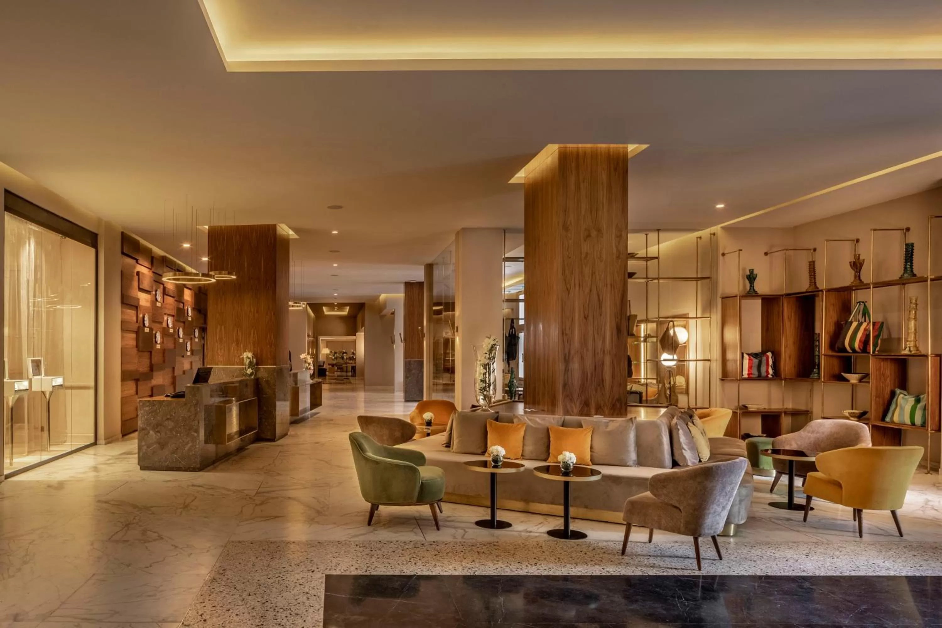 Seating area in Sofitel Marrakech Palais Impérial & Spa