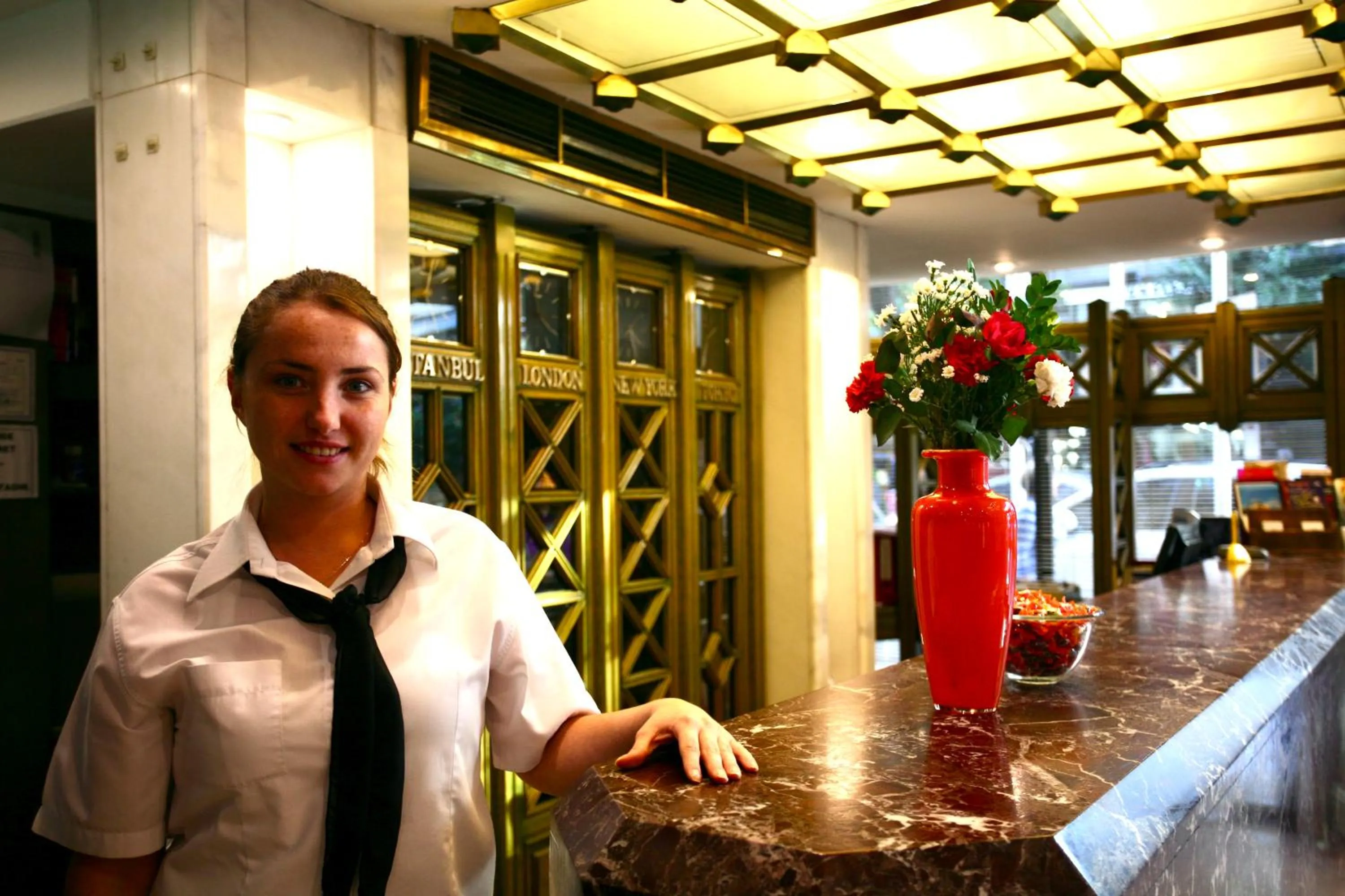 Staff in Istanbul Royal Hotel