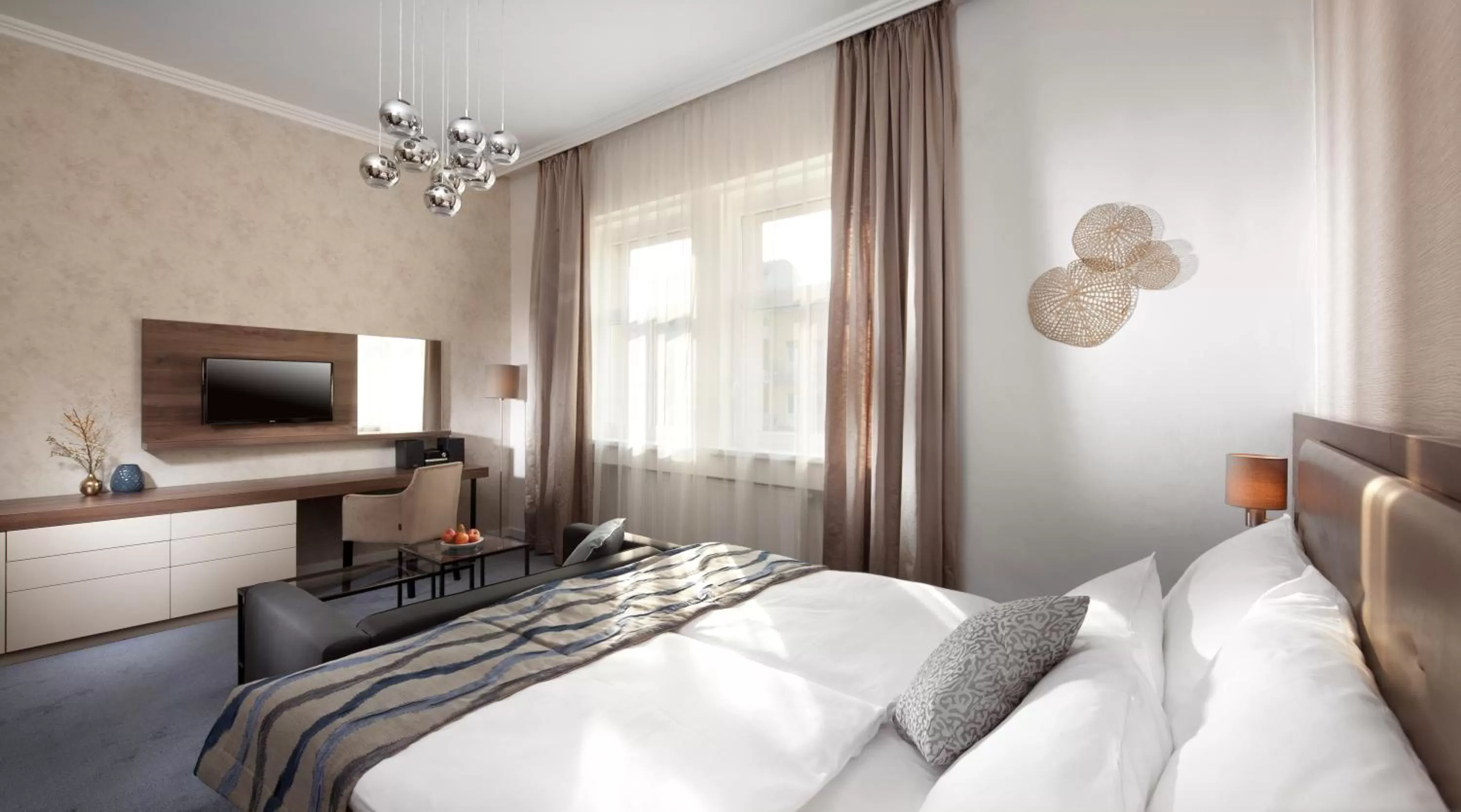 Bathroom, Bed in Mamaison Residence Sulekova Bratislava