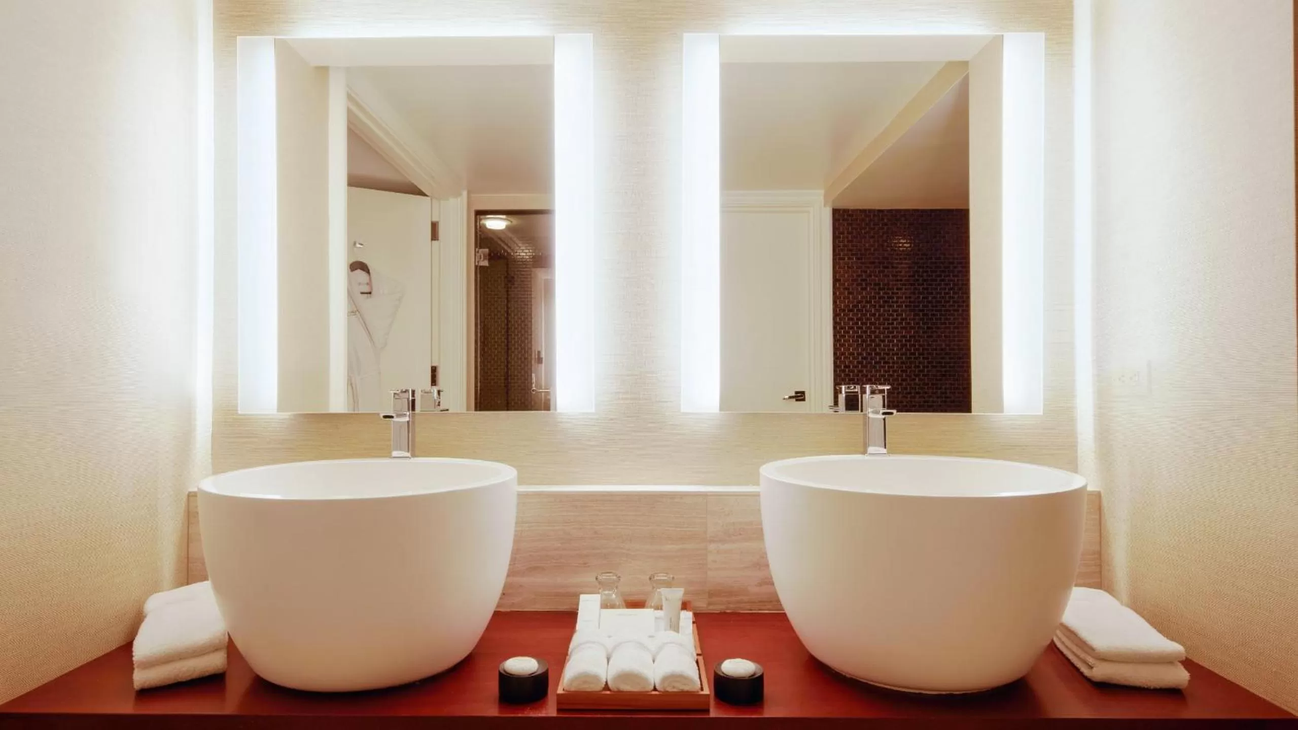 Bathroom in Nobu Las Vegas, A Caesars Destination
