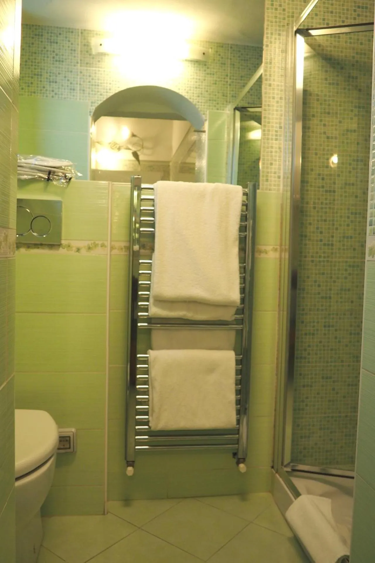 Shower in Hotel Ester