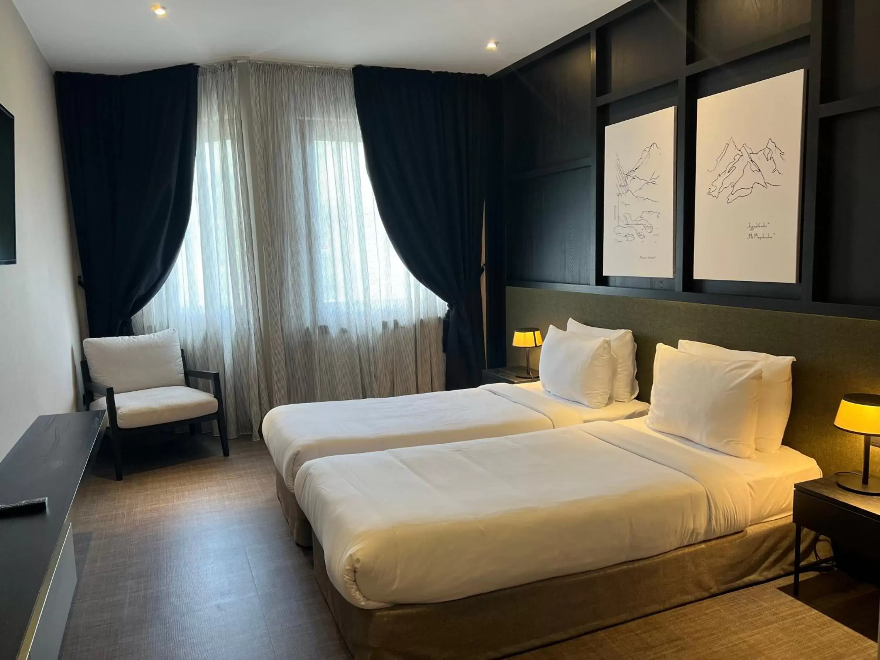 Superior Twin Room in Marco Polo Hotel Gudauri Superior Twin Room in Marco Polo Hotel Gudauri