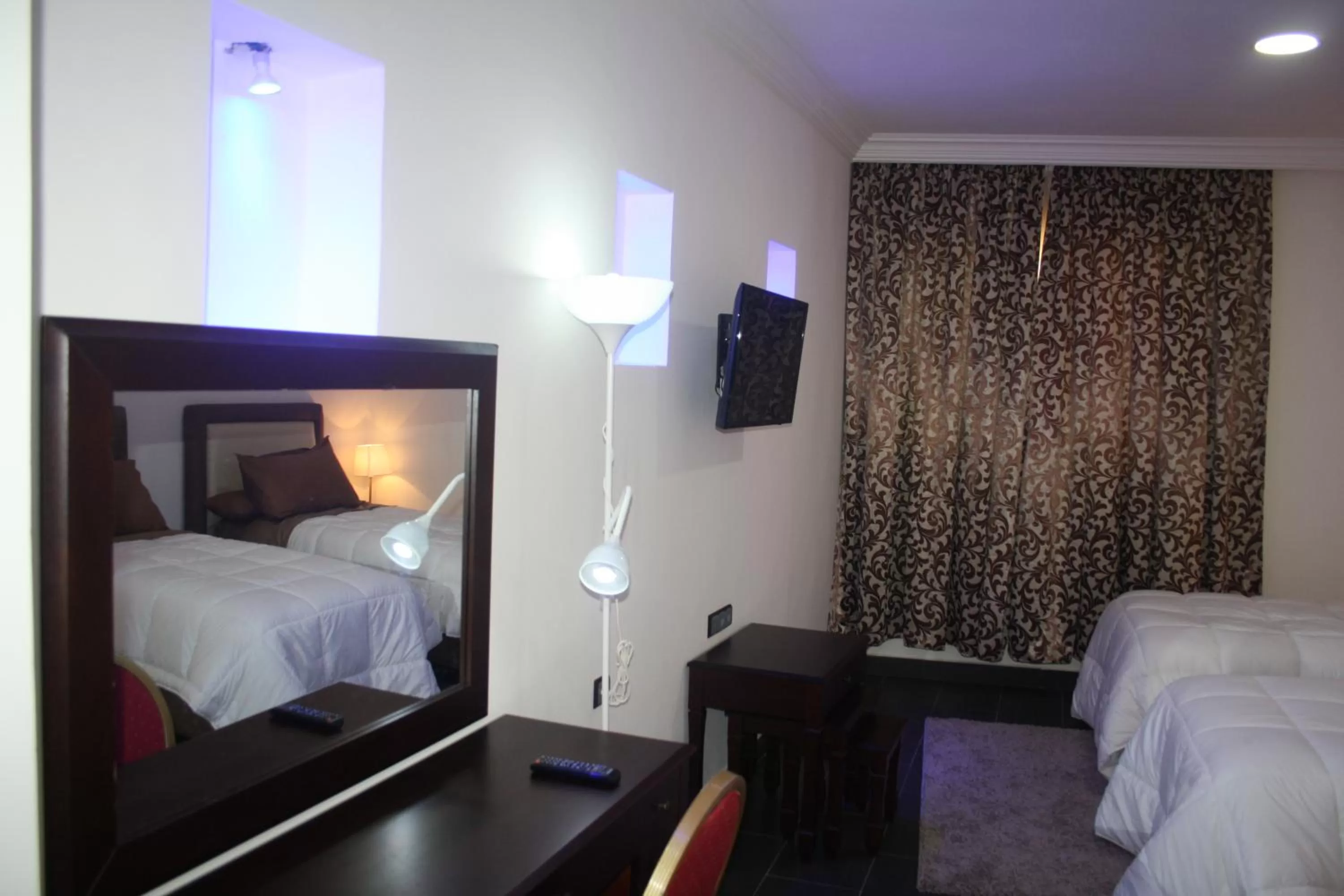 Bed in Hotel Salime Al Khozama