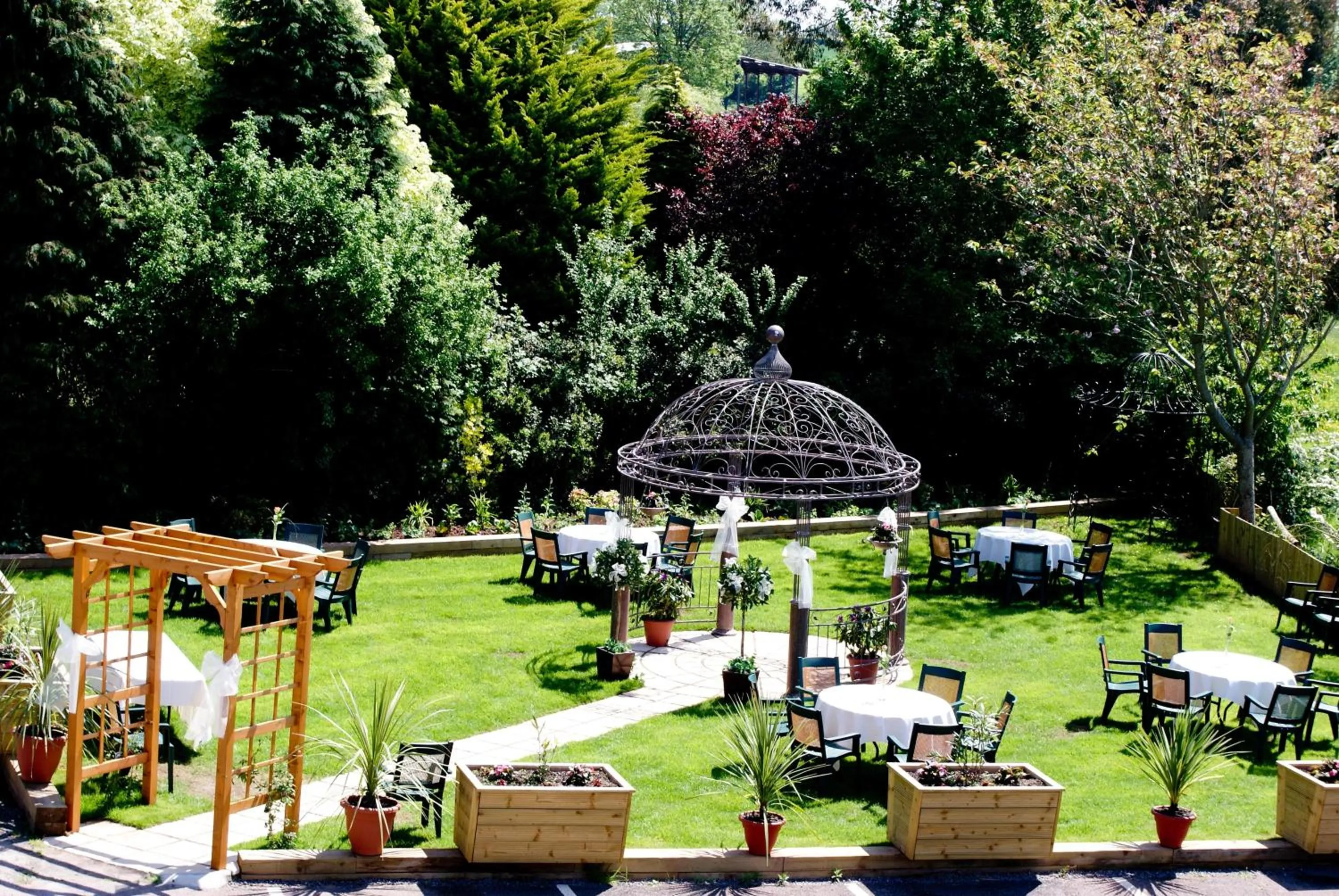 Garden in The Old Barn Inn