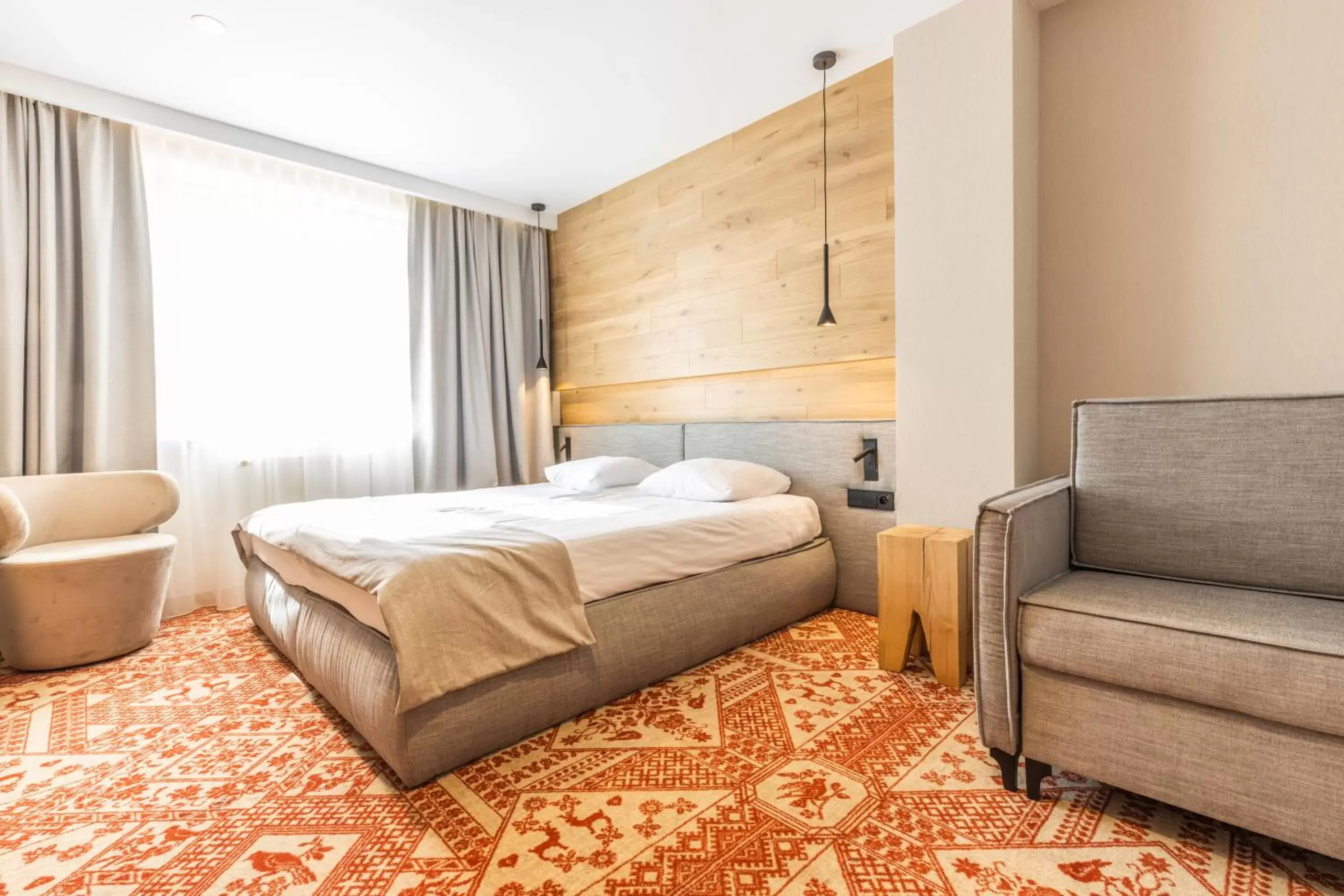 Deluxe Double Room with Balcony in Hotel Wisła Premium Deluxe Double Room with Balcony in Hotel Wisła Premium