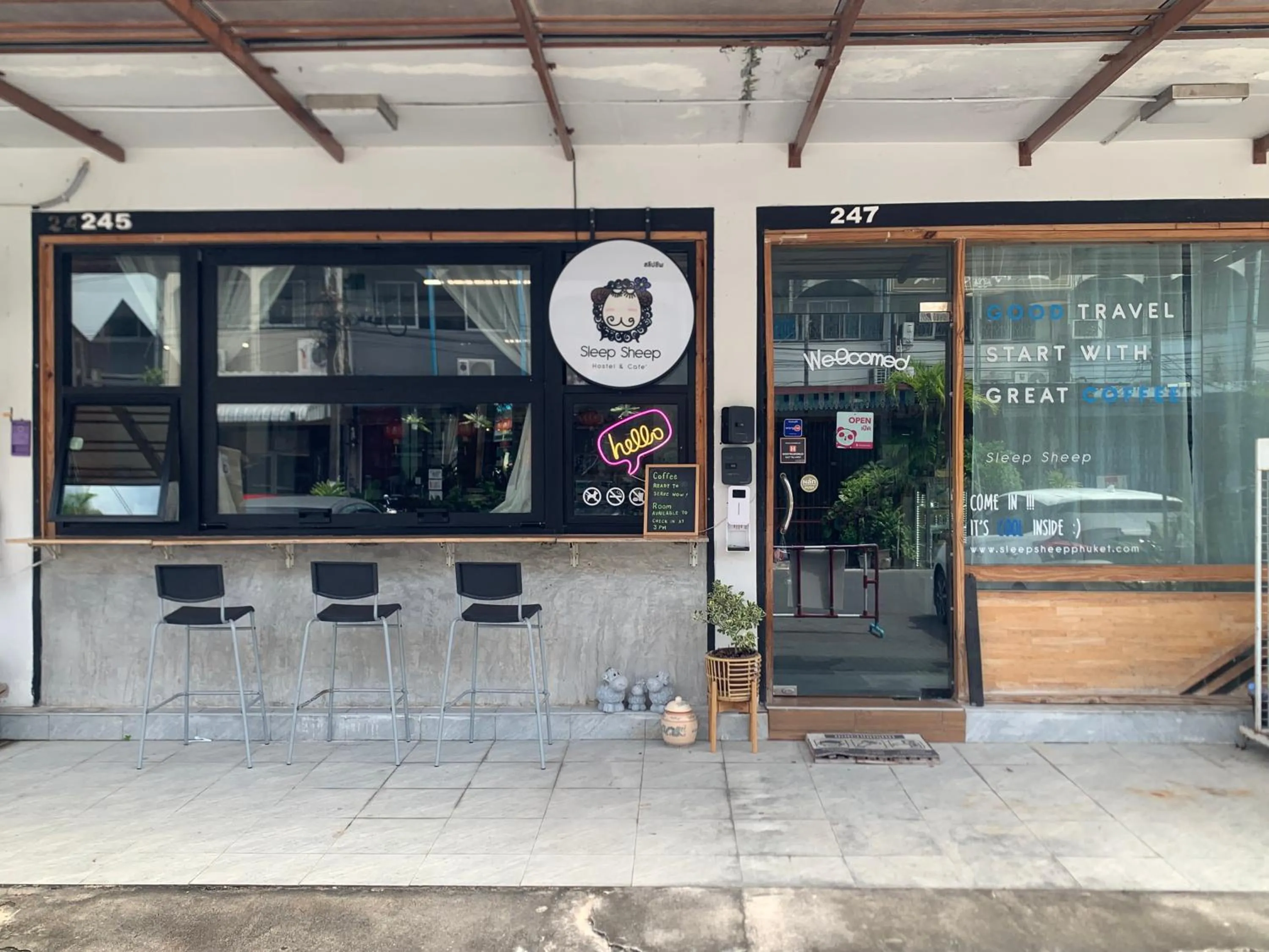 Property building in Sleep Sheep Phuket Hostel SHA