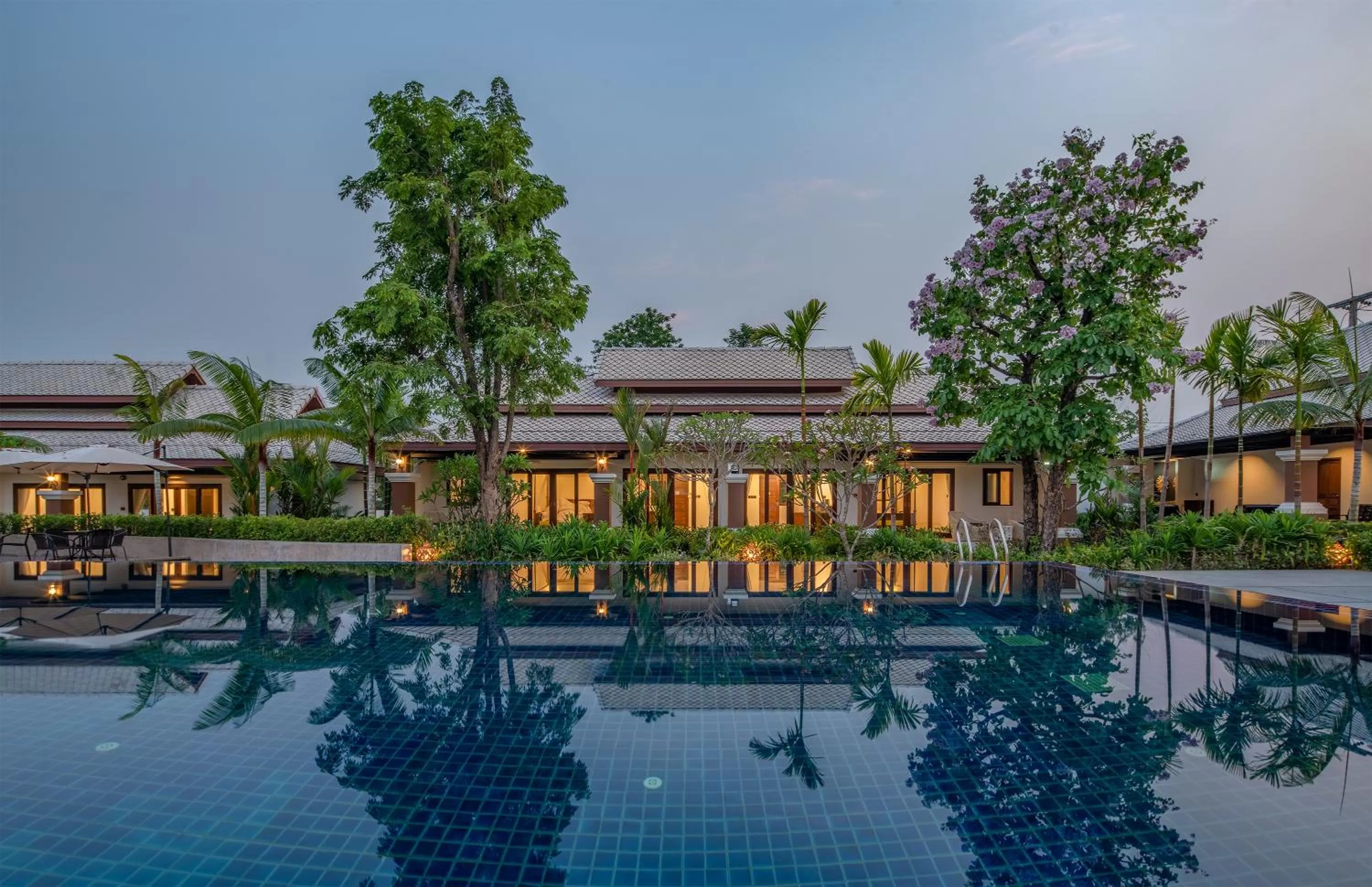 Swimming pool in Lanna Deer Resort Chiang Mai