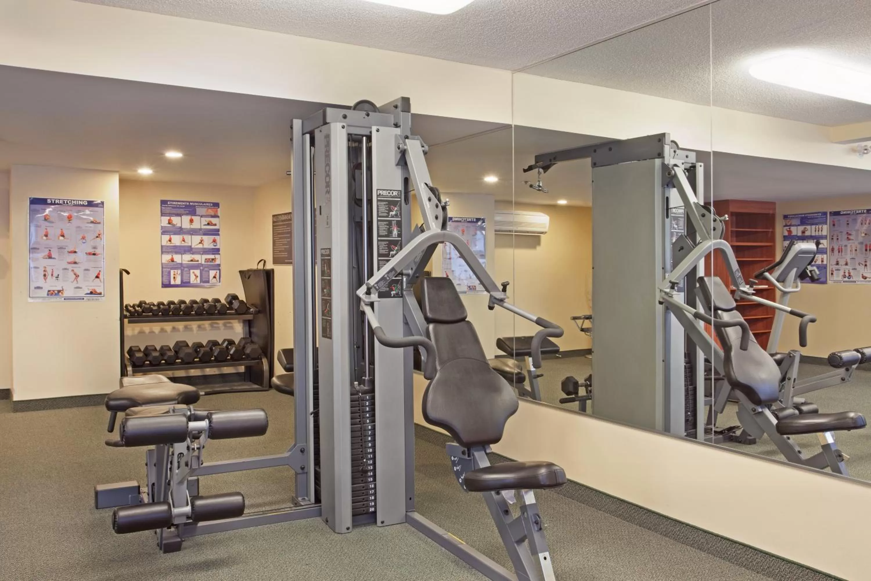 Fitness centre/facilities in Hôtel Saint-Laurent Montréal