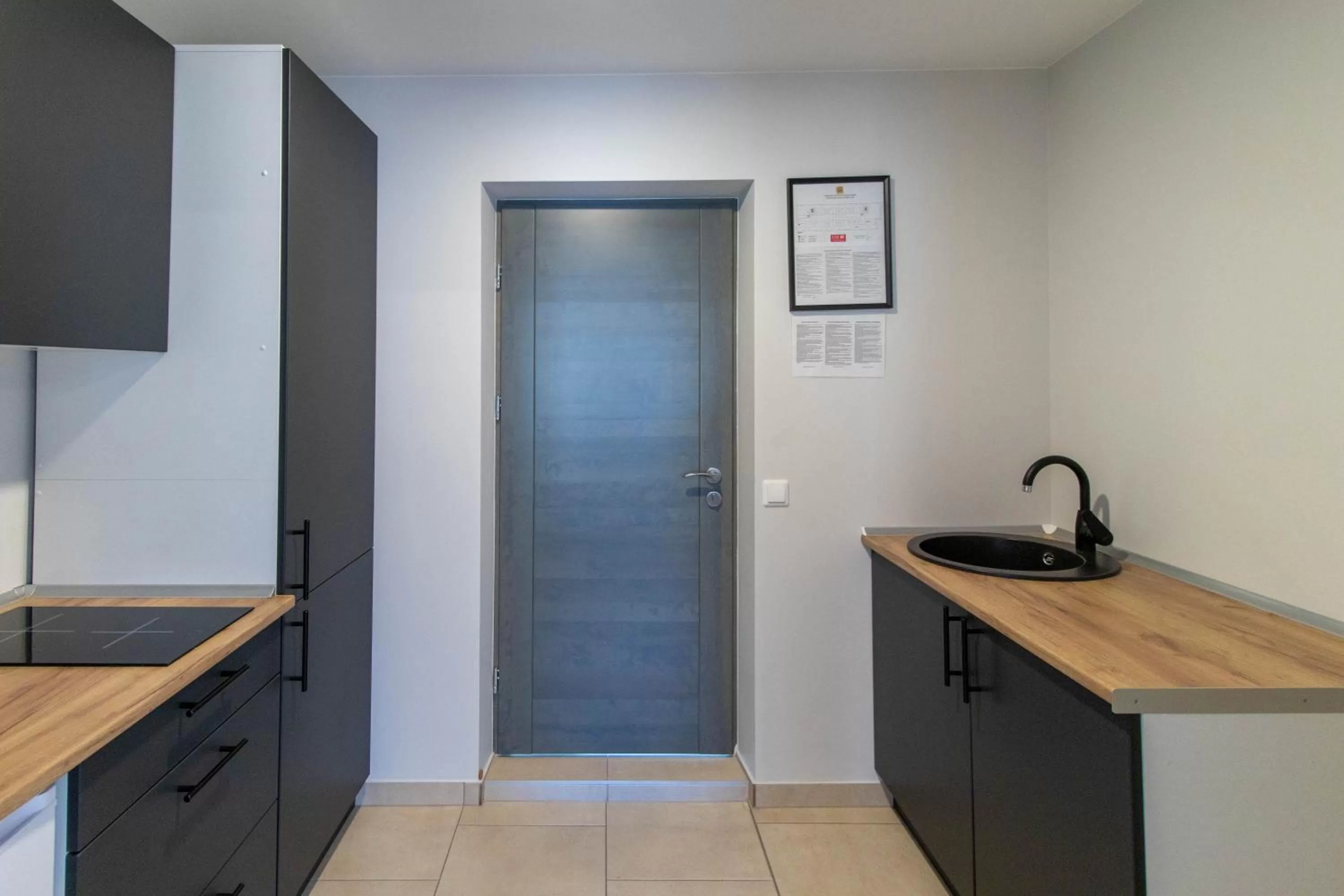 Kitchen/Kitchenette in Dzukija Hotel