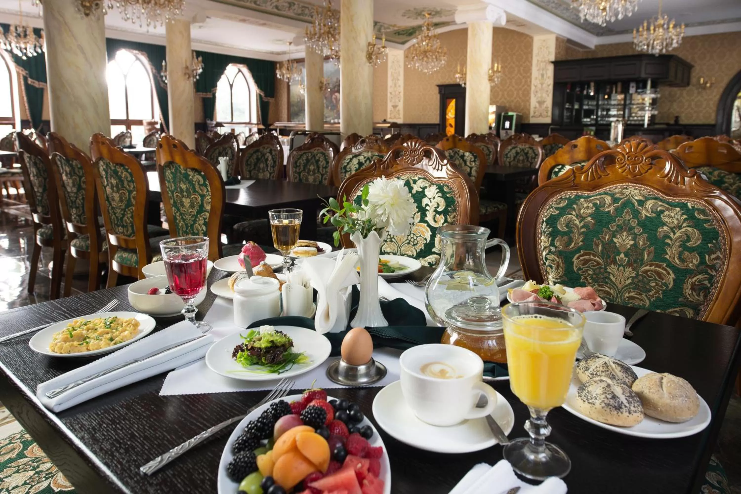 Restaurant/places to eat in Zámek Lužec Spa & Wellness Resort