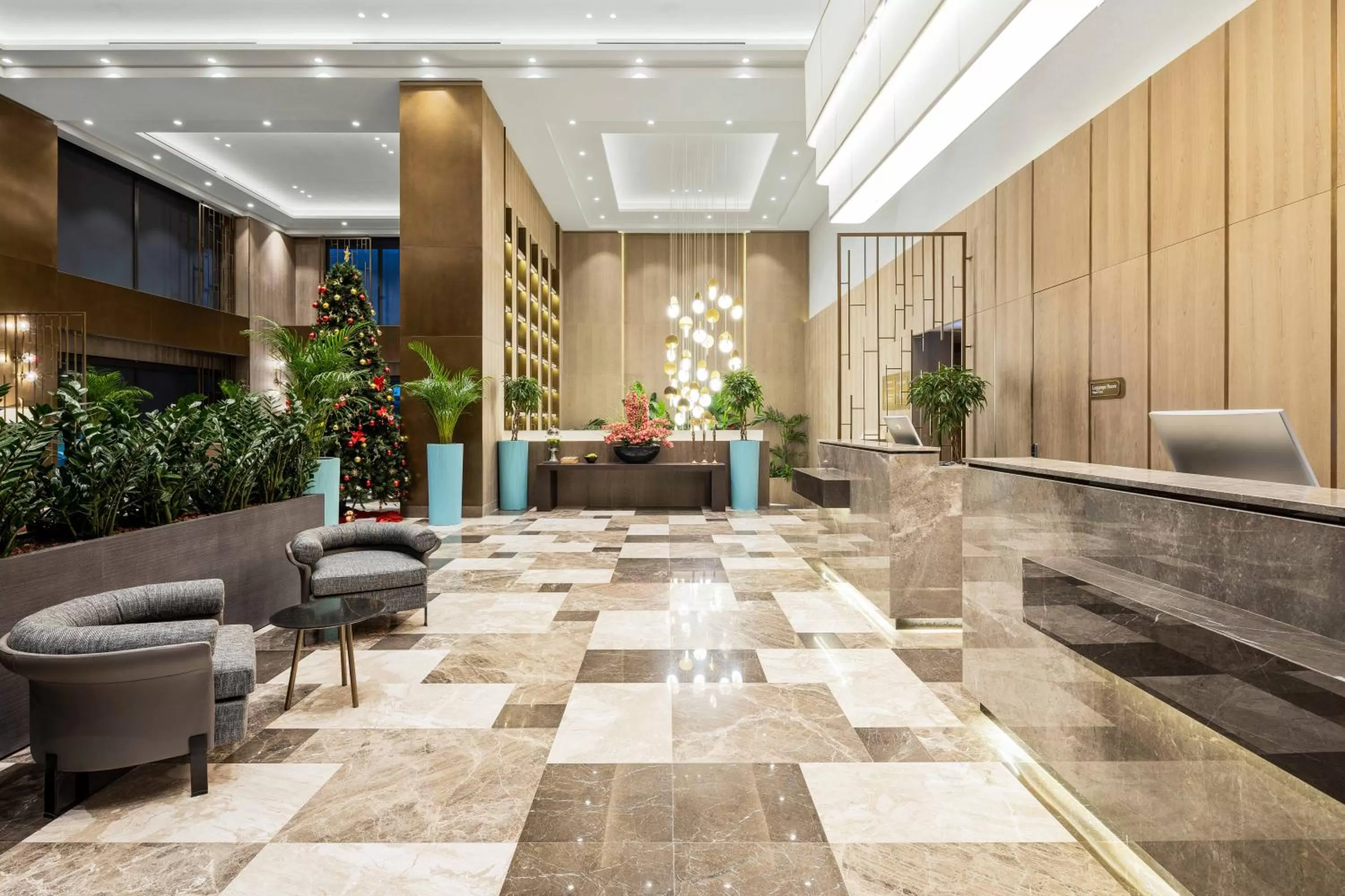 Lobby or reception in Movenpick Living Istanbul Camlivadi