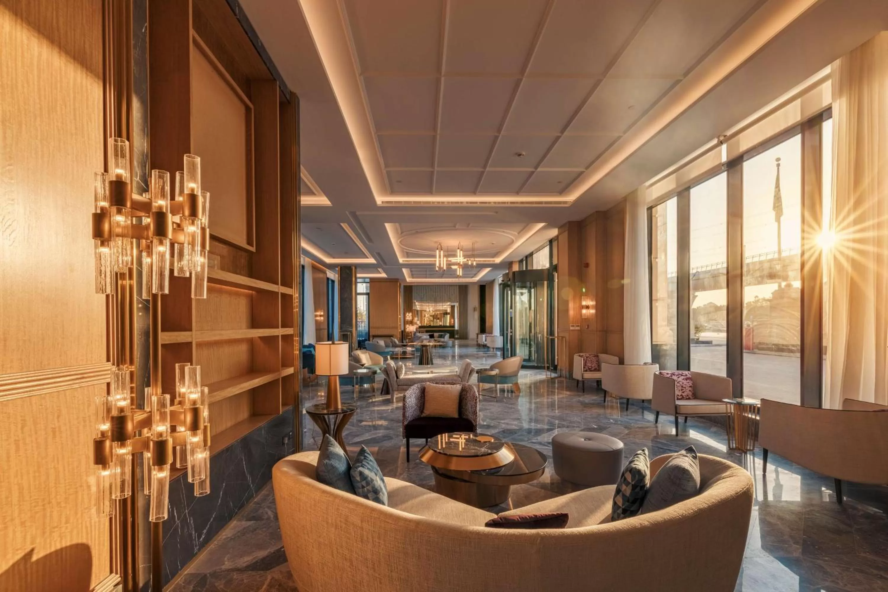 Lobby or reception in Mansard Riyadh, a Radisson Collection Hotel