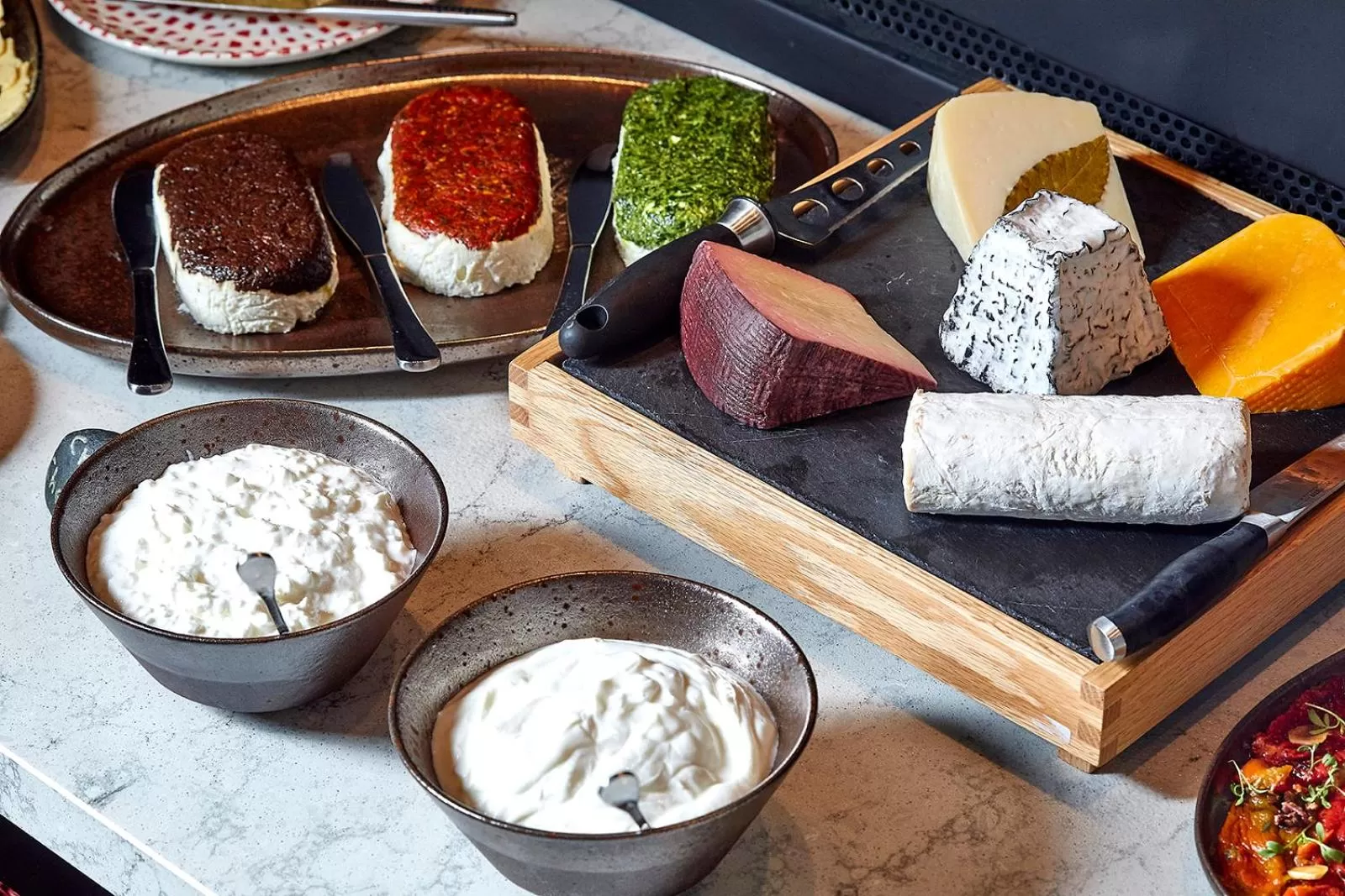 Buffet breakfast in Fabric Hotel - an Atlas Boutique Hotel