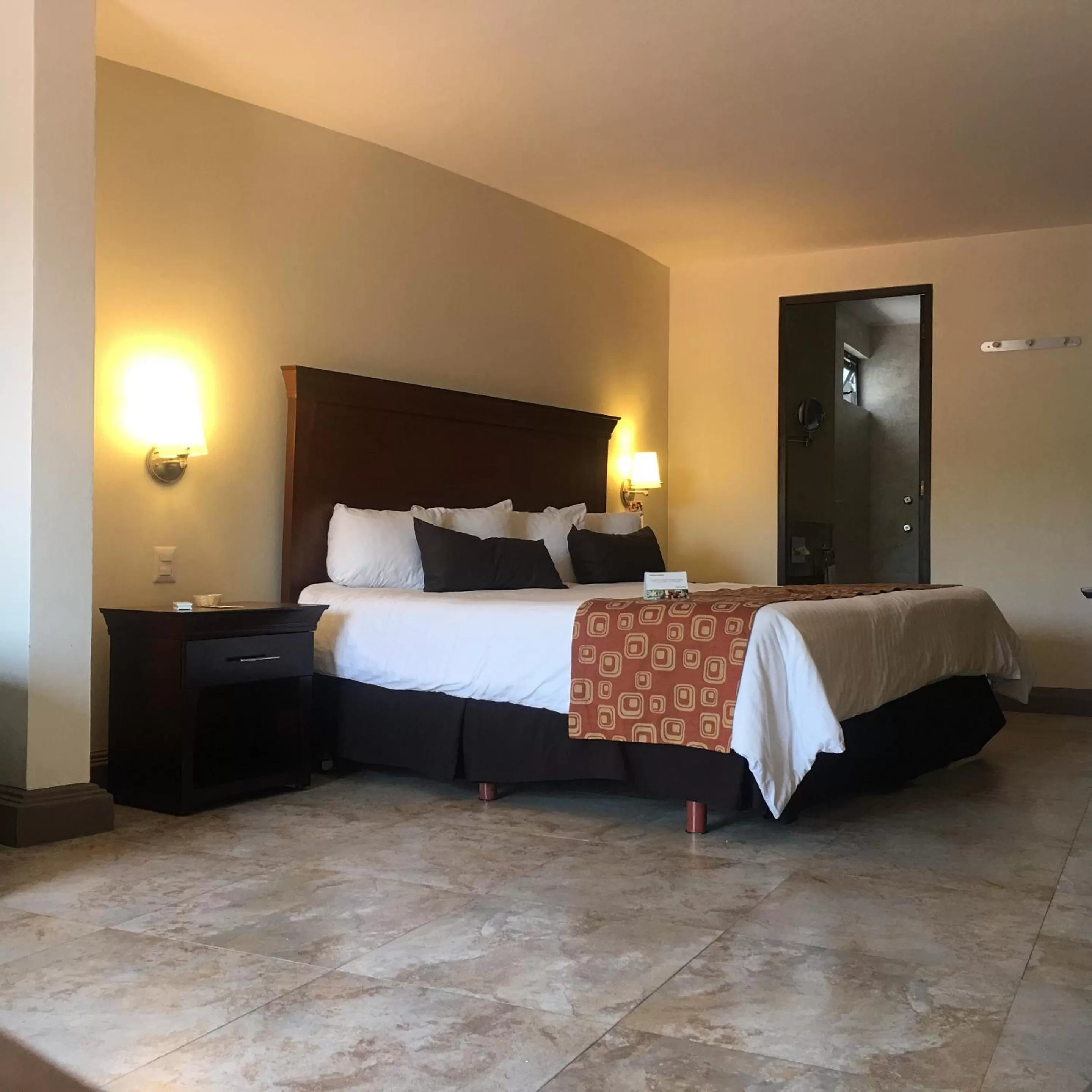 Bed in Hotel Palmareca