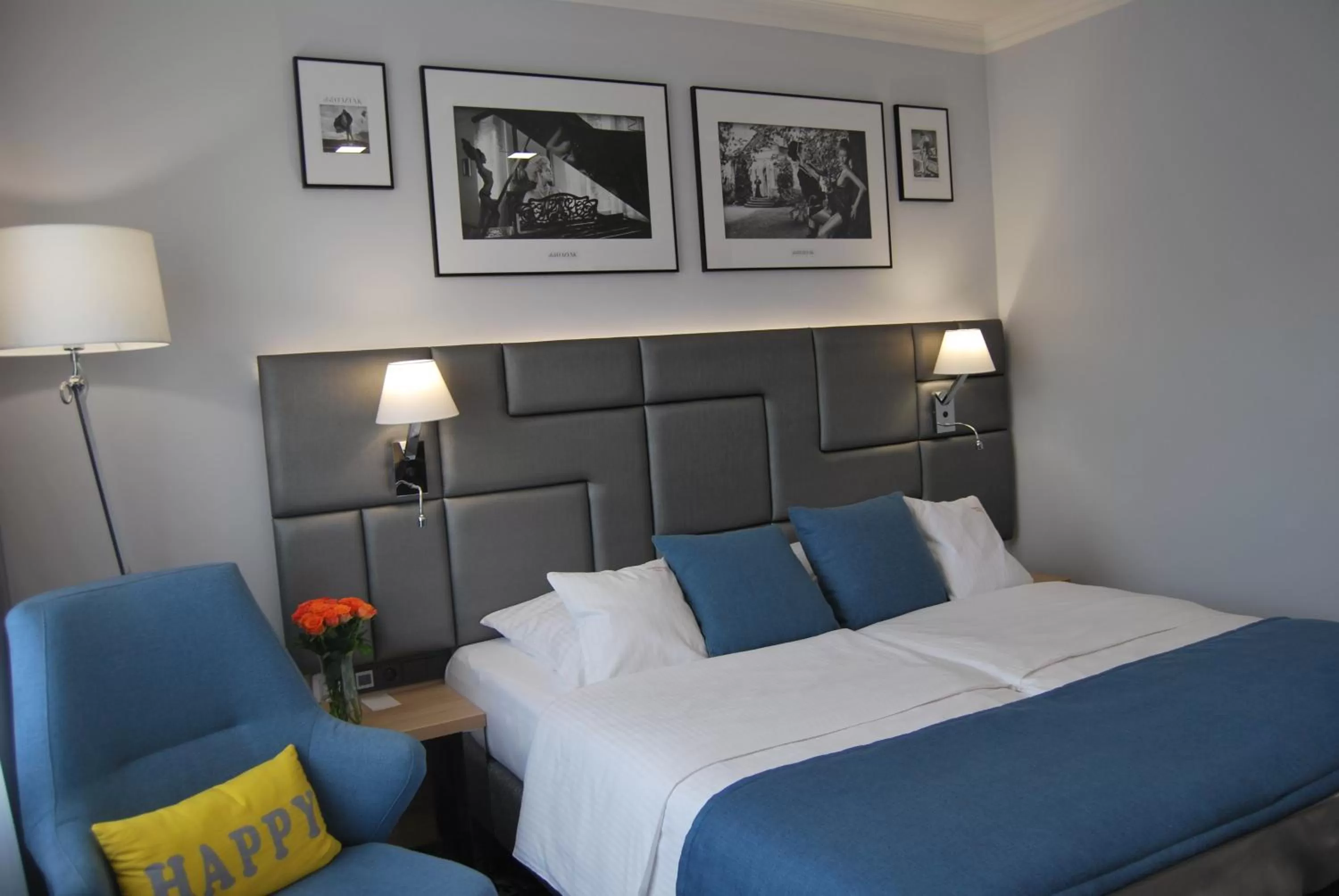 Bed in Hotel Włoski Italia Boutique Old Town Poznań