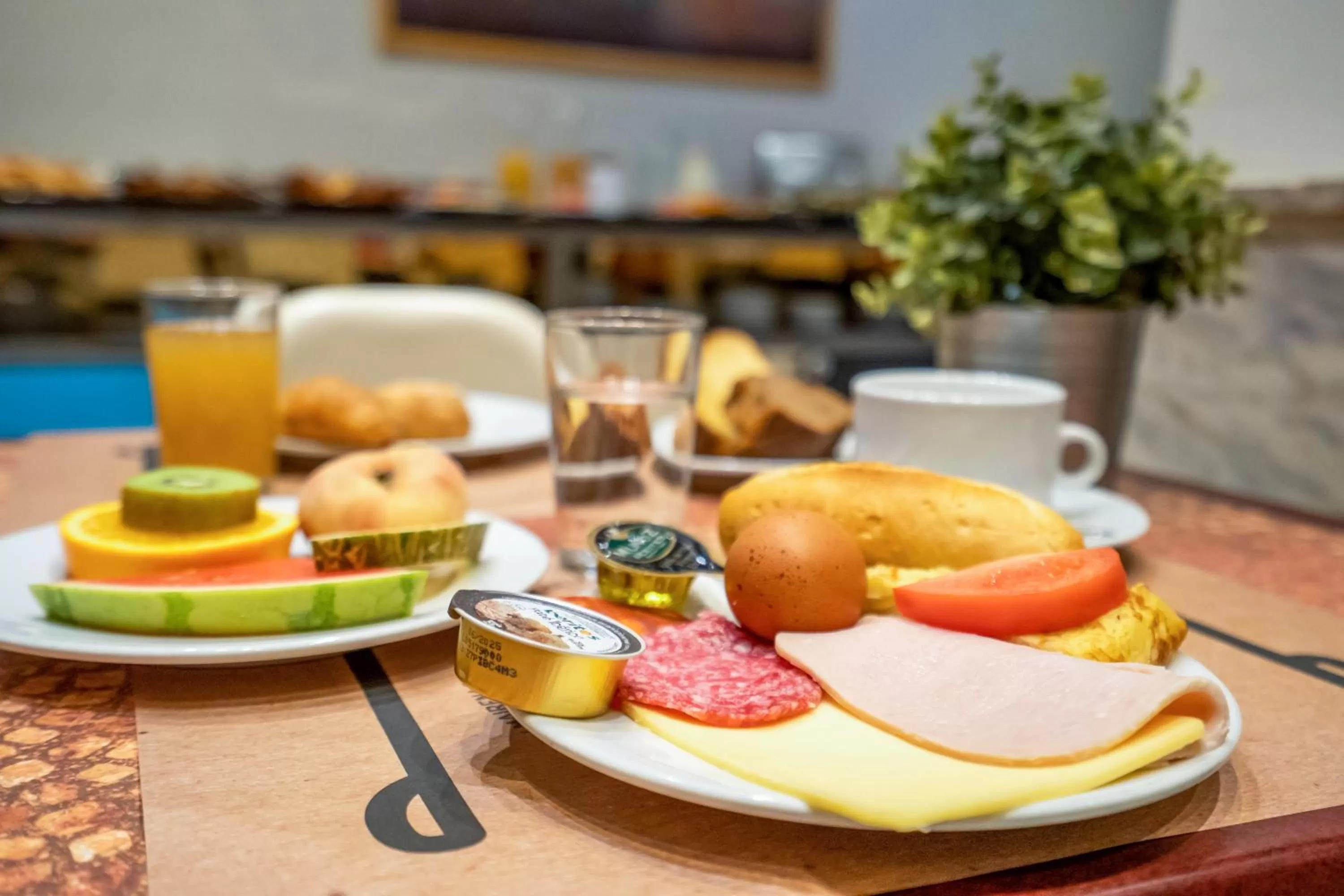 Breakfast in YIT Conquista de Toledo