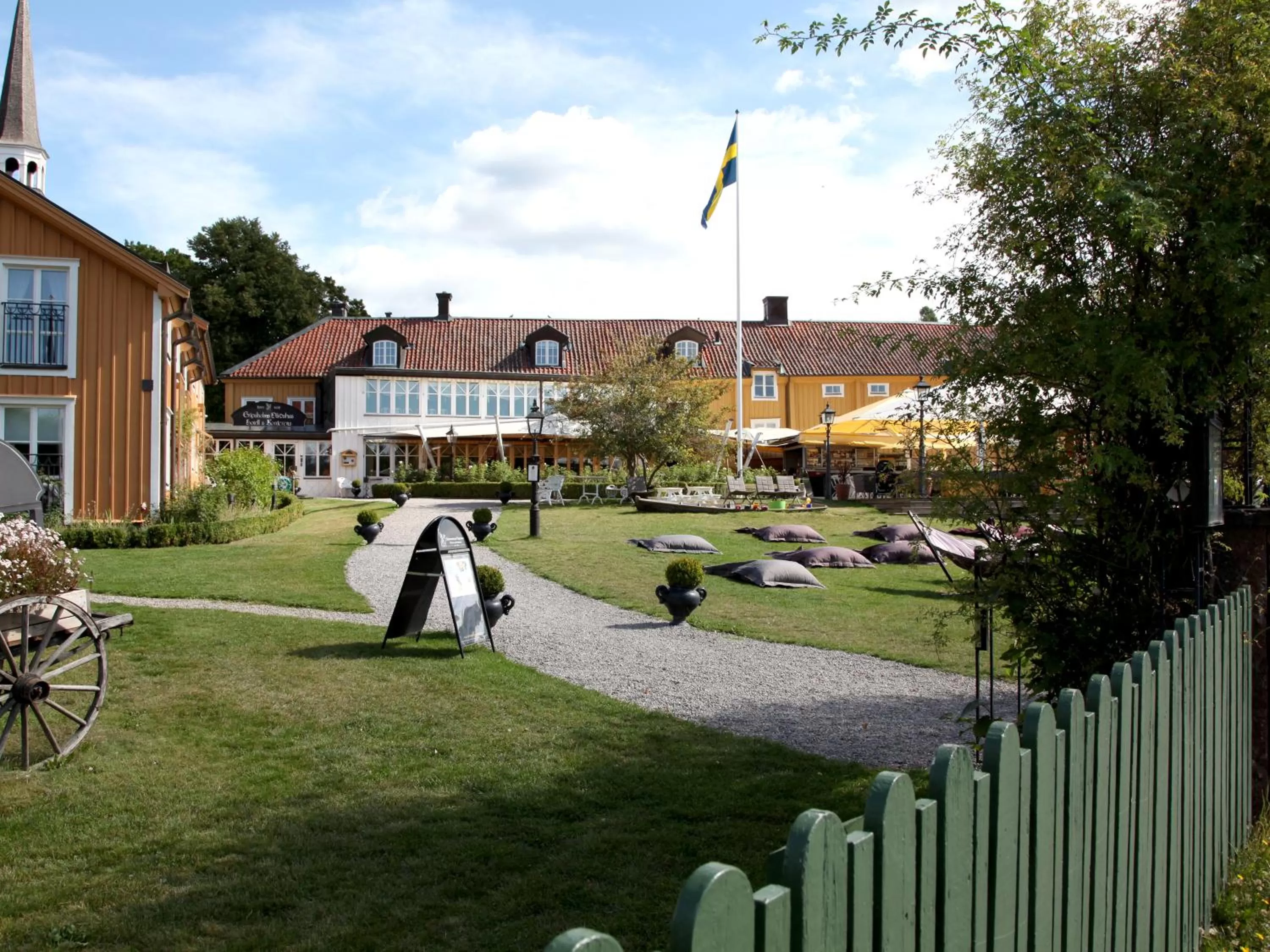 Garden in Gripsholms Värdshus