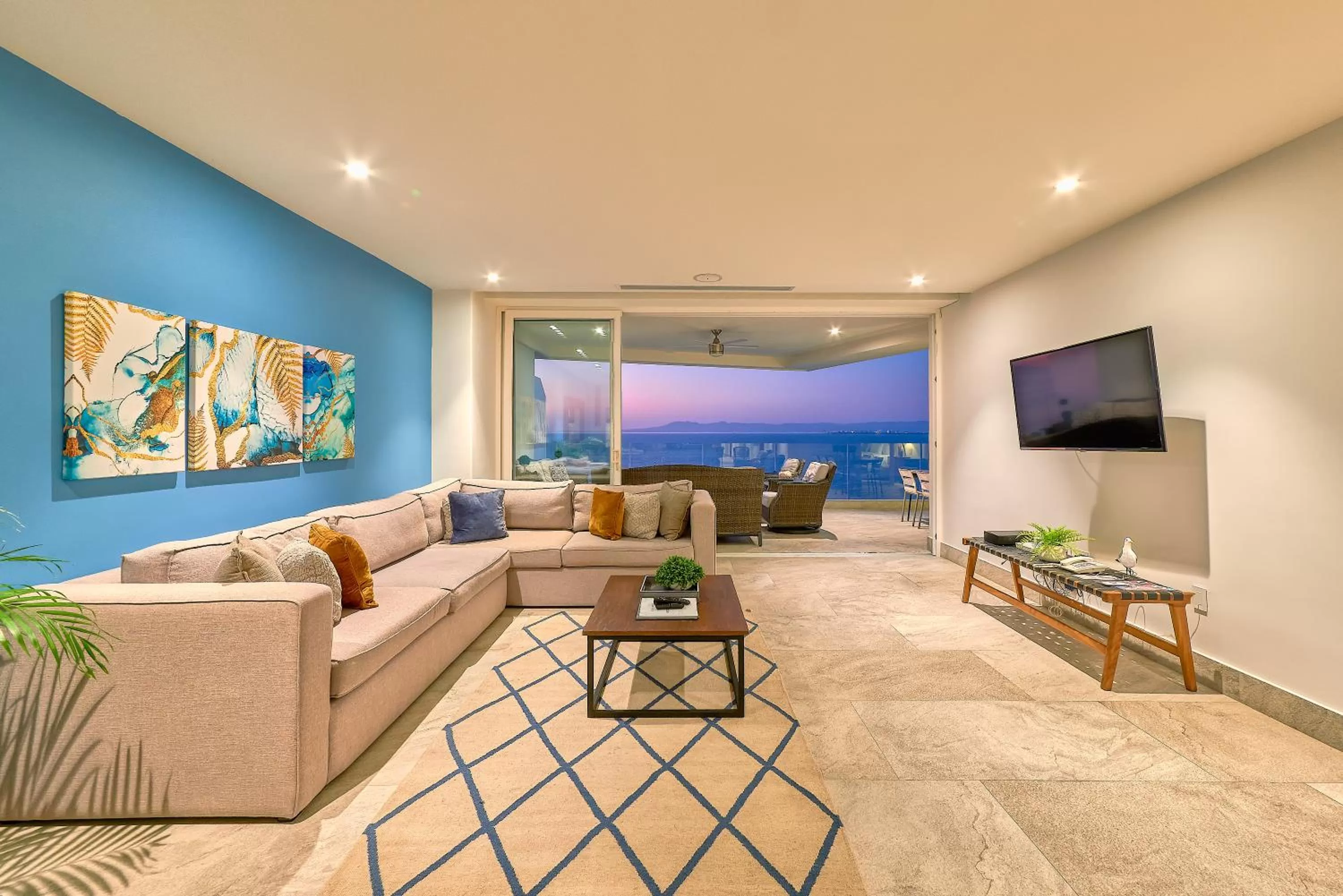 Living room in Maxwell Residences at Indah