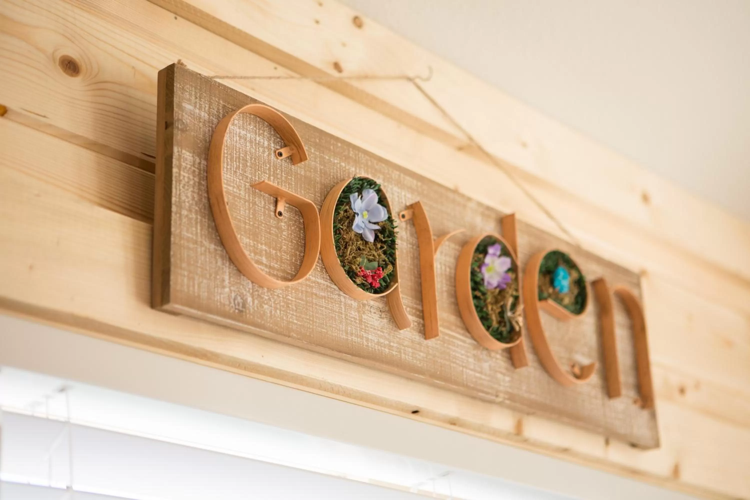 Decorative detail in Sheltered Nook On Tillamook Bay