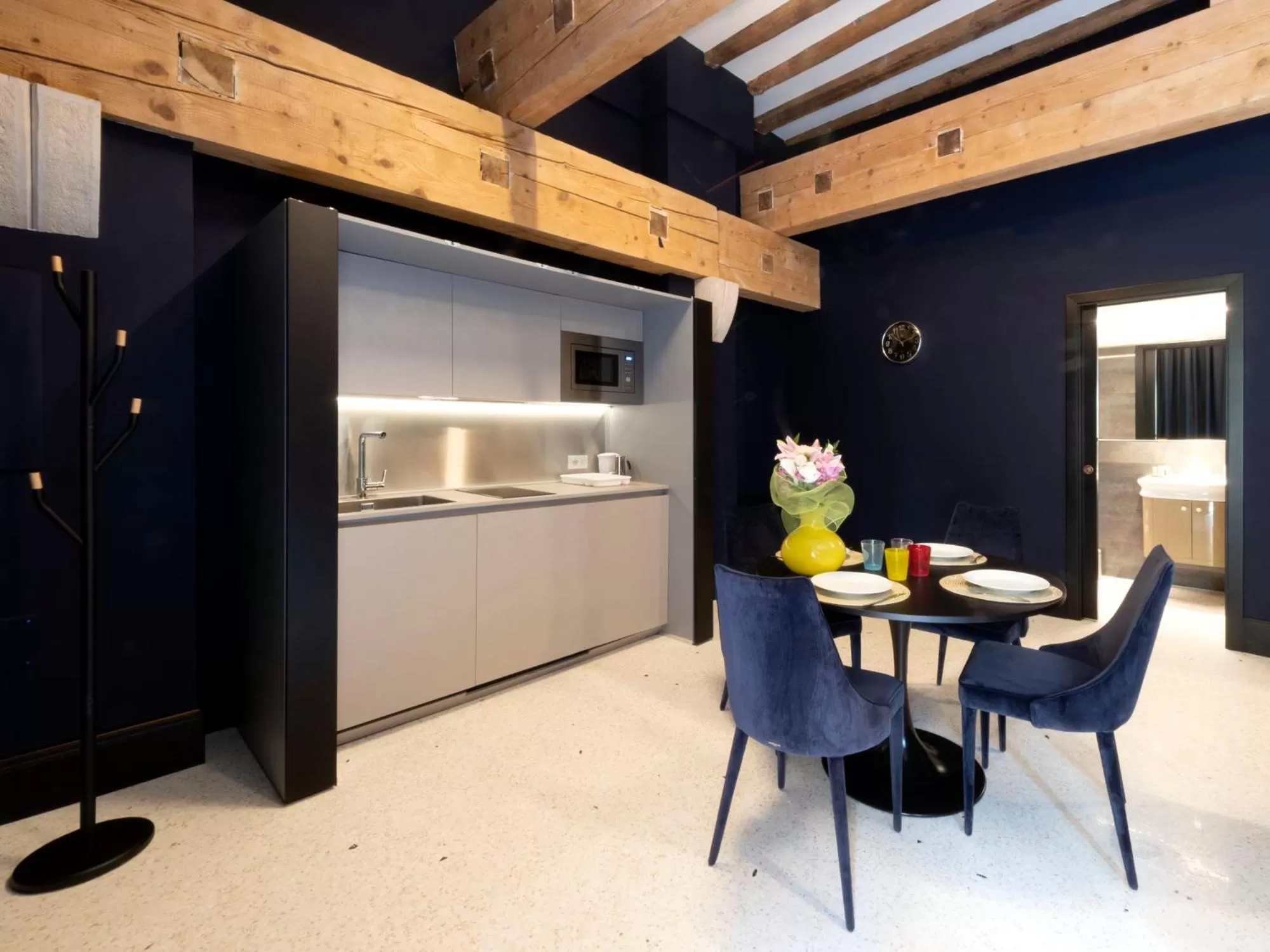 Kitchen or kitchenette in Residence Poli Venezia