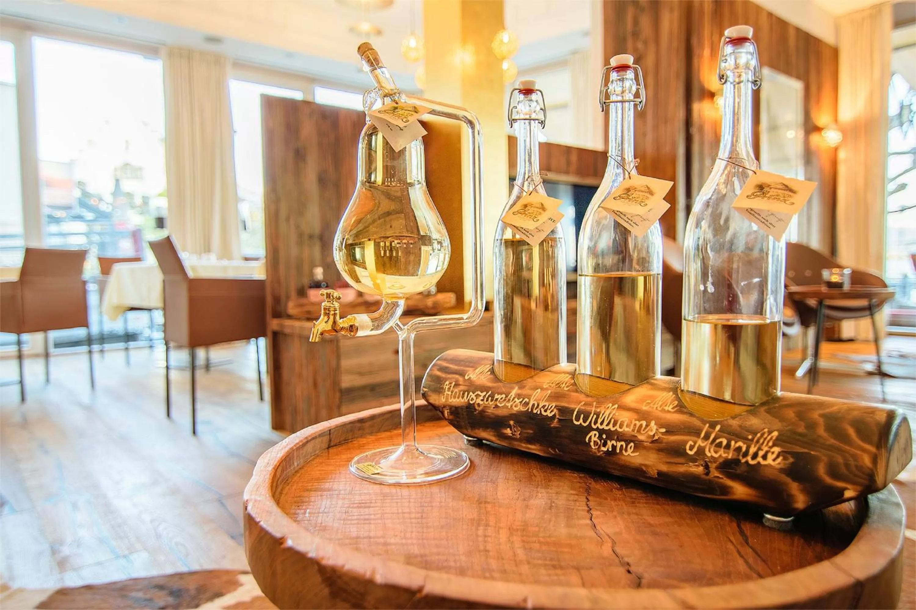 Alcoholic drinks in YachtHotel Helvetia Spa- und Wellnessdomizil