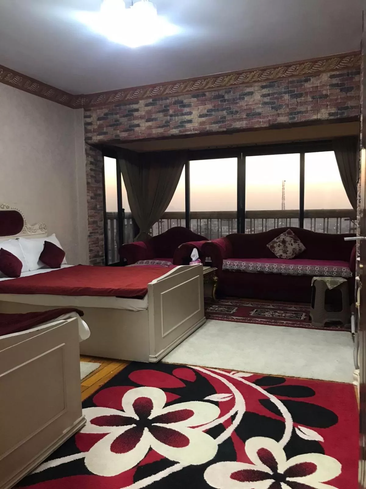 Seating Area in Nile Star Suites & Apartments