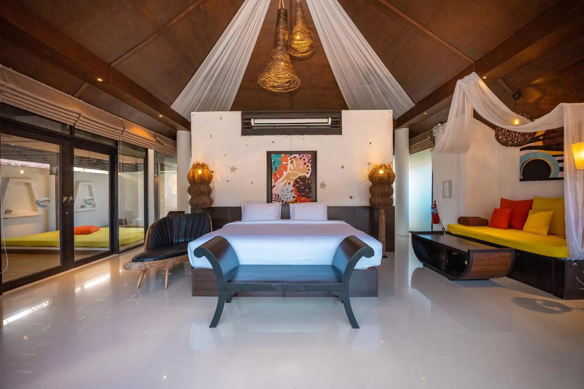 Bedroom, Bed in Dhevan Dara Resort & Spa Hua Hin - Pool Villa