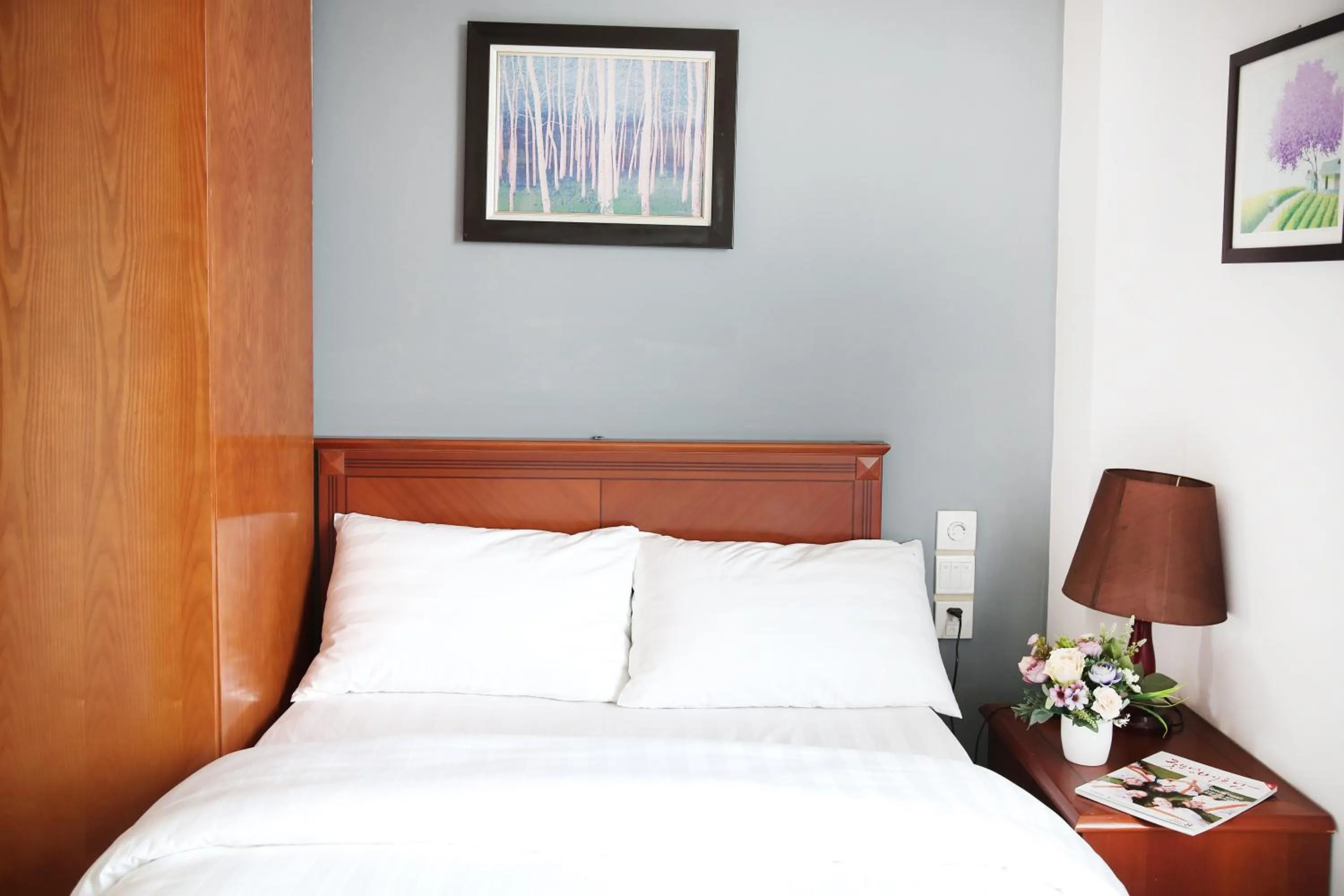 Bed in V-Studio Apartment 3