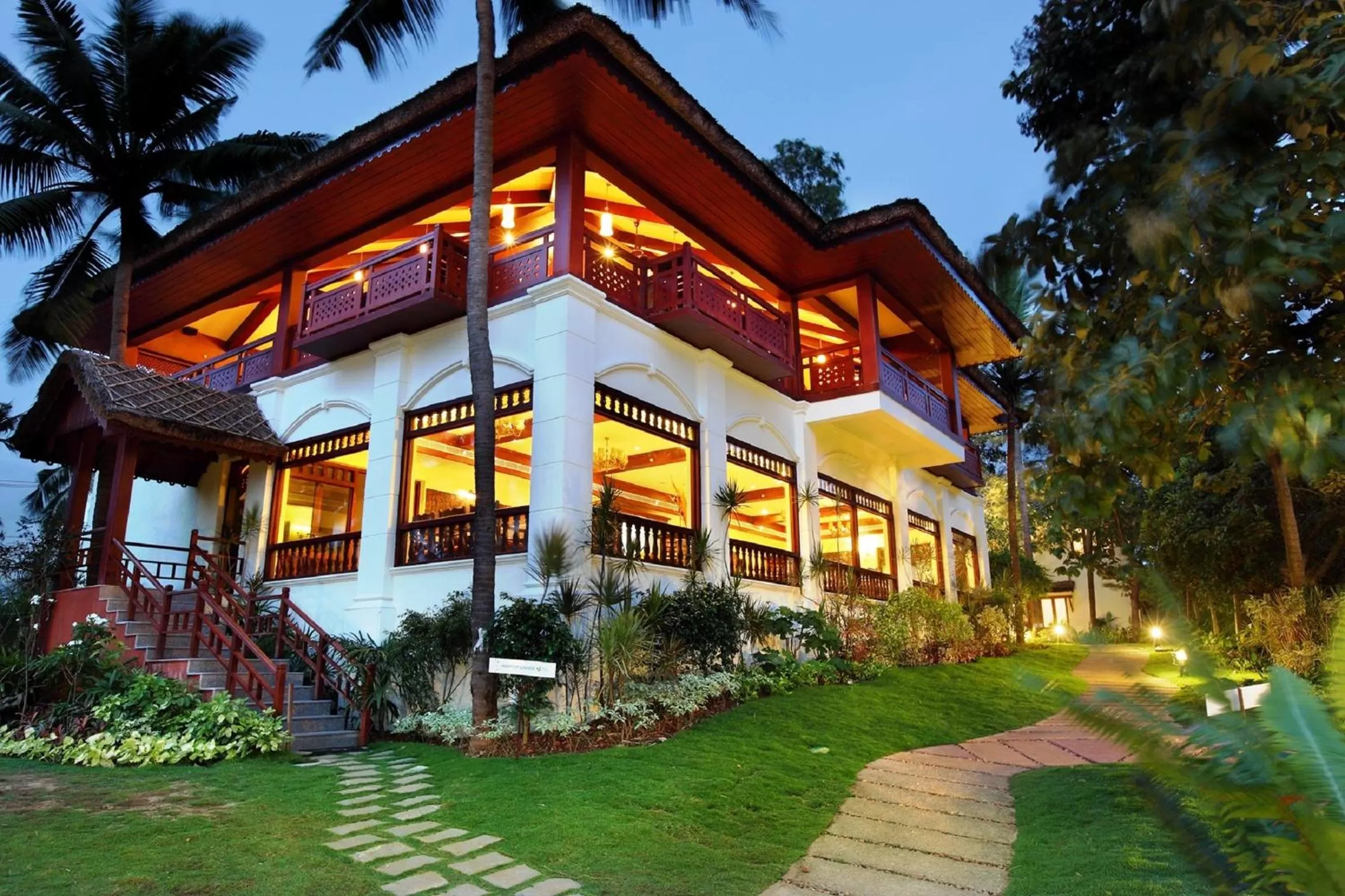 Facade/entrance in Fragrant Nature Backwater Resort & Ayurveda Spa Kollam