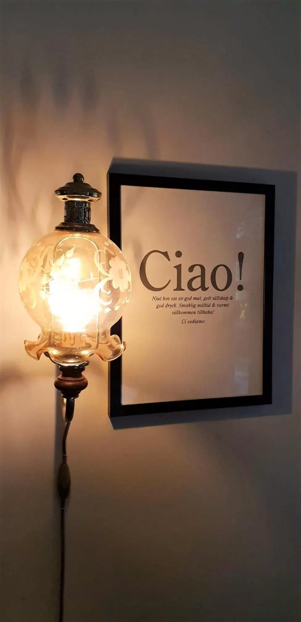 Decorative detail in Piteå Stadshotell