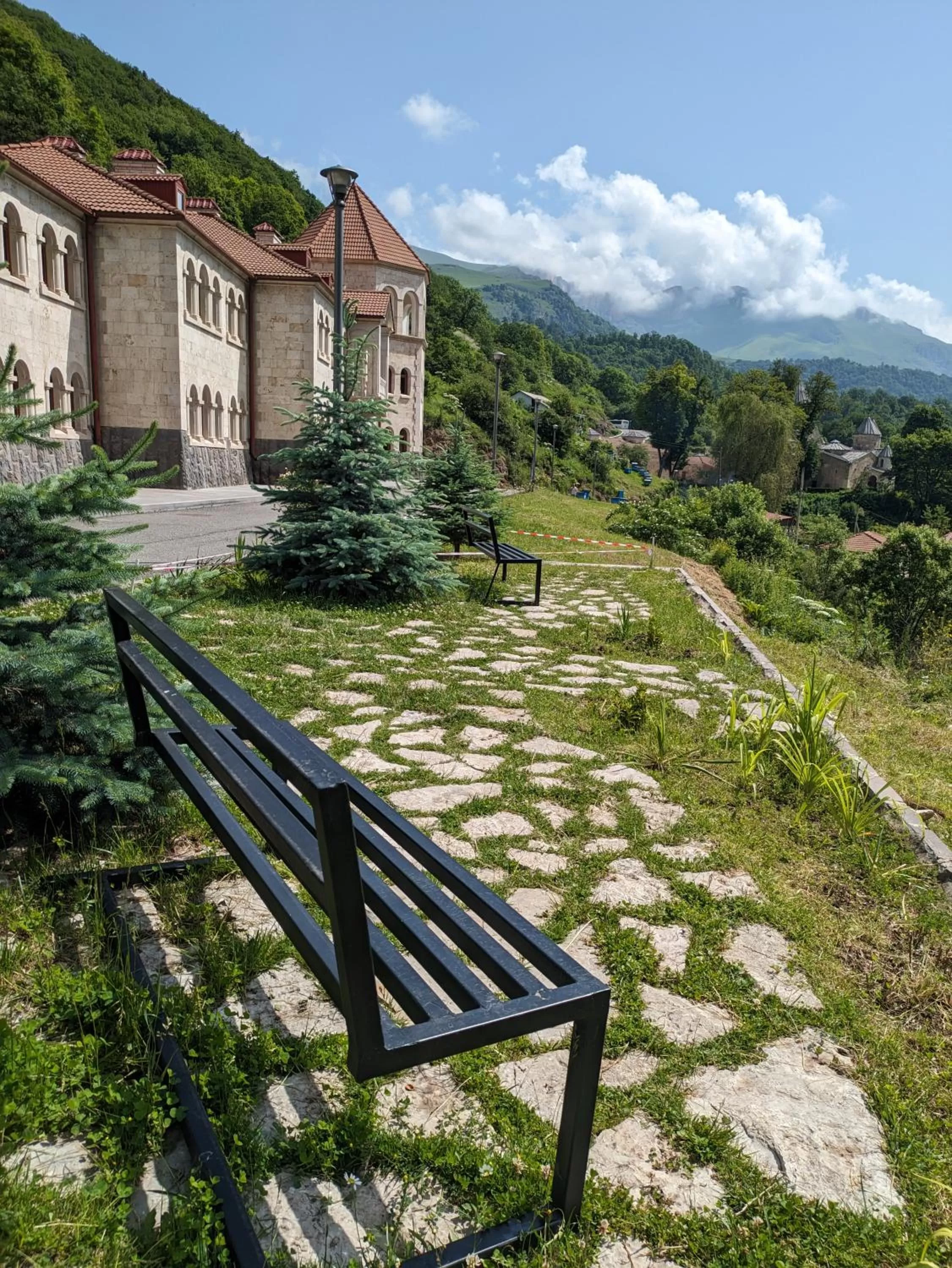 Garden, Property Building in Vanatun Monastery Stay
