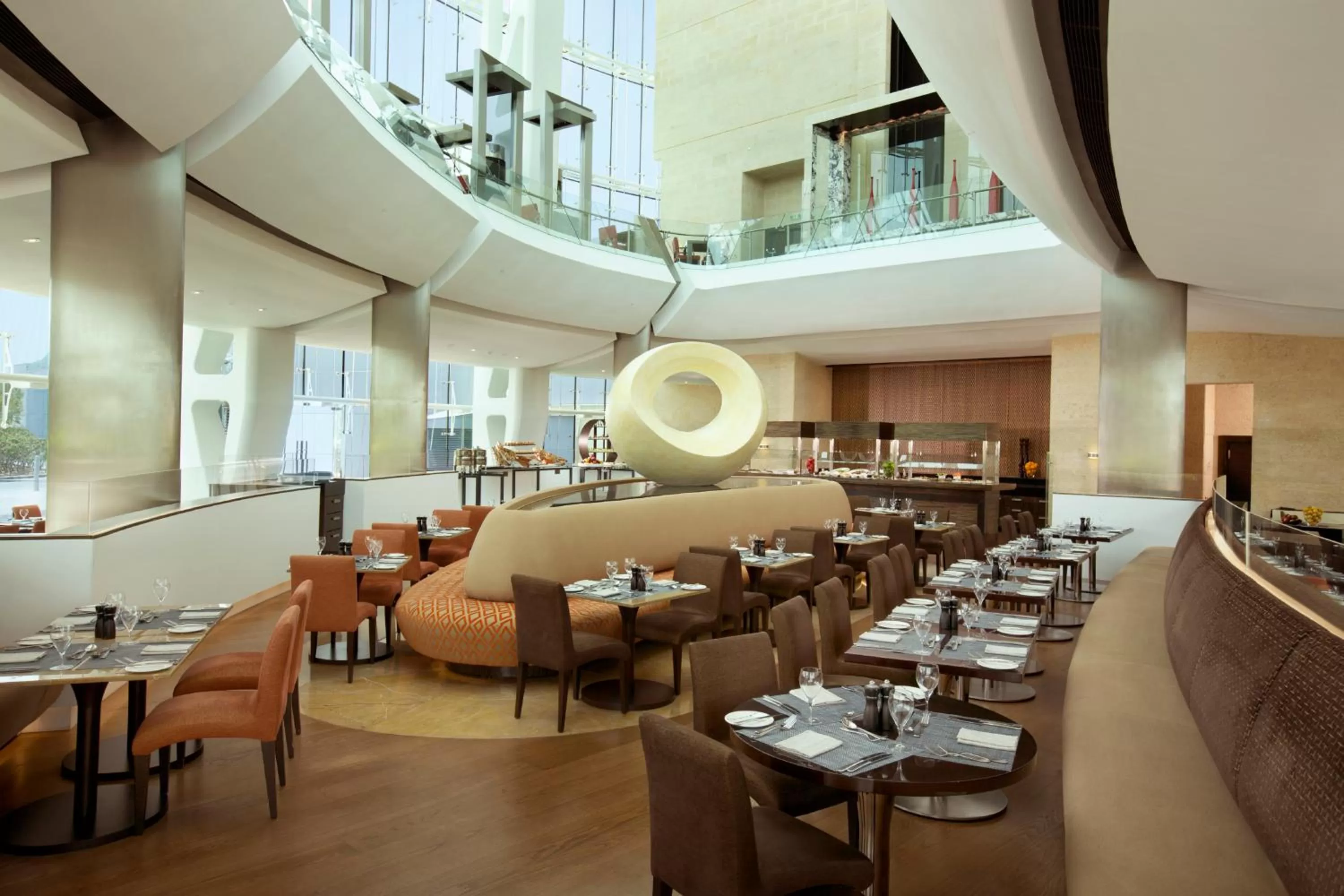 Restaurant/places to eat in Millennium Al Rawdah Hotel