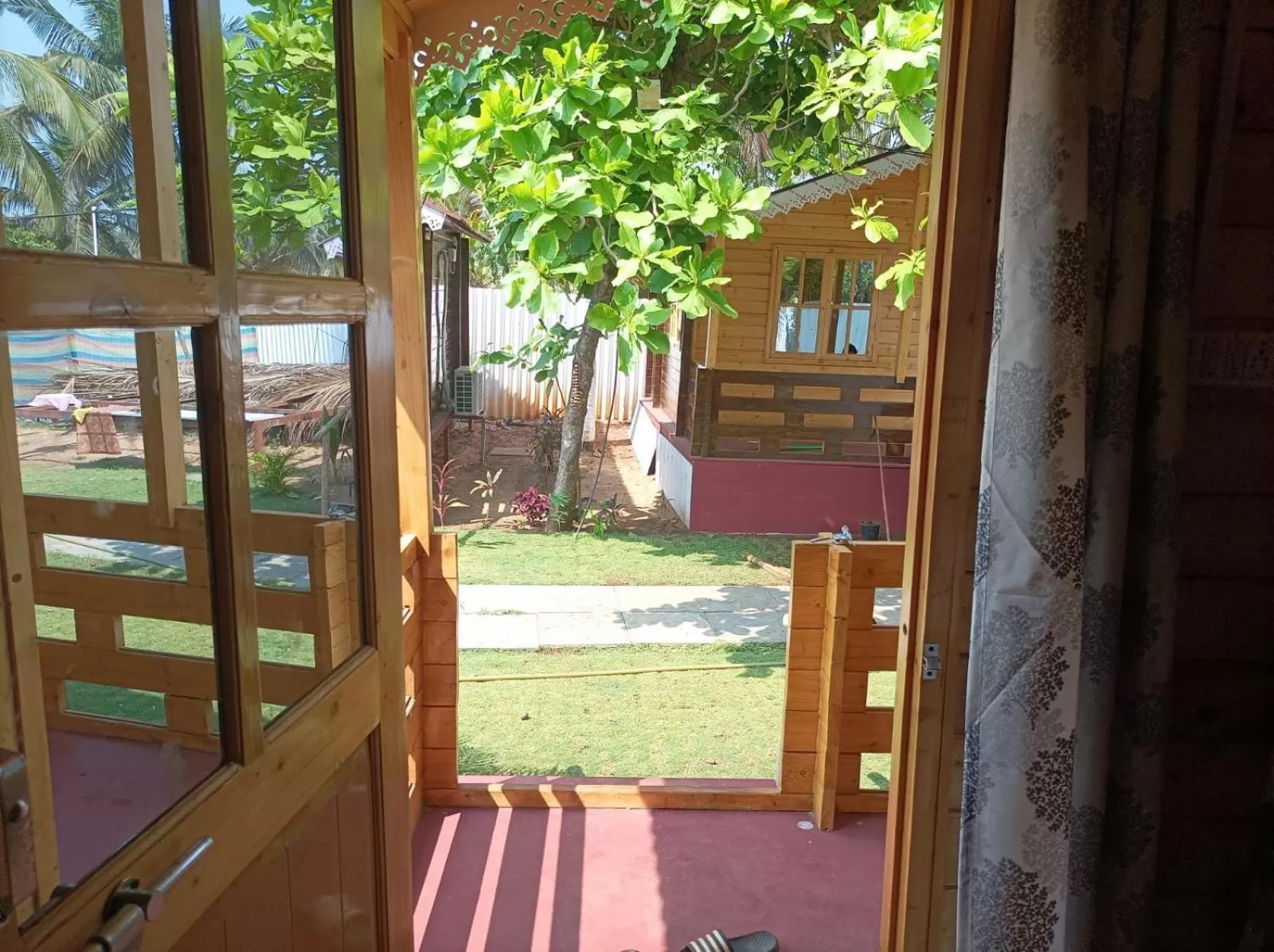 Day in Happy Shack Beach And Wooden Huts