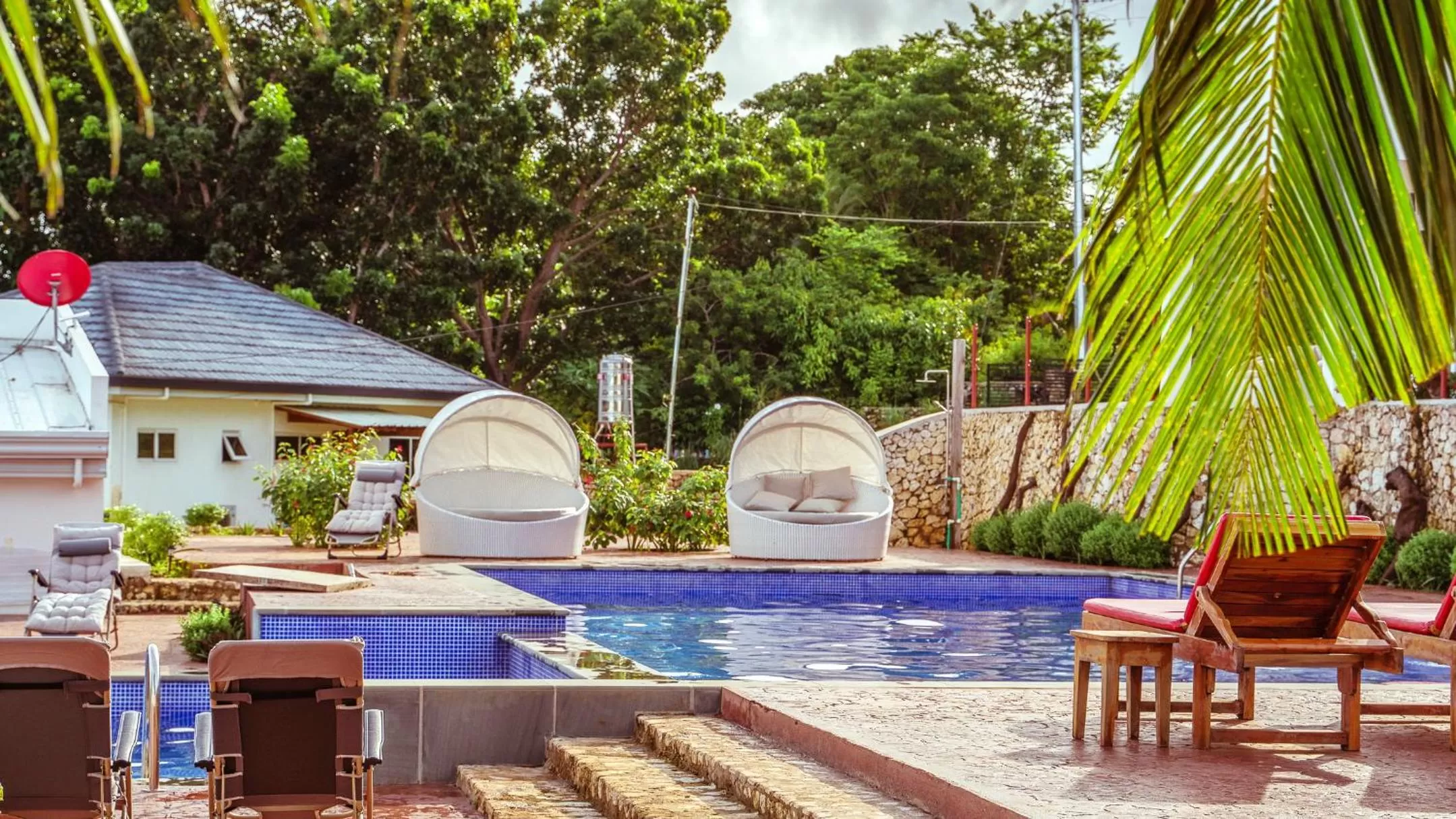 Pool view in The Gabayan Riviera