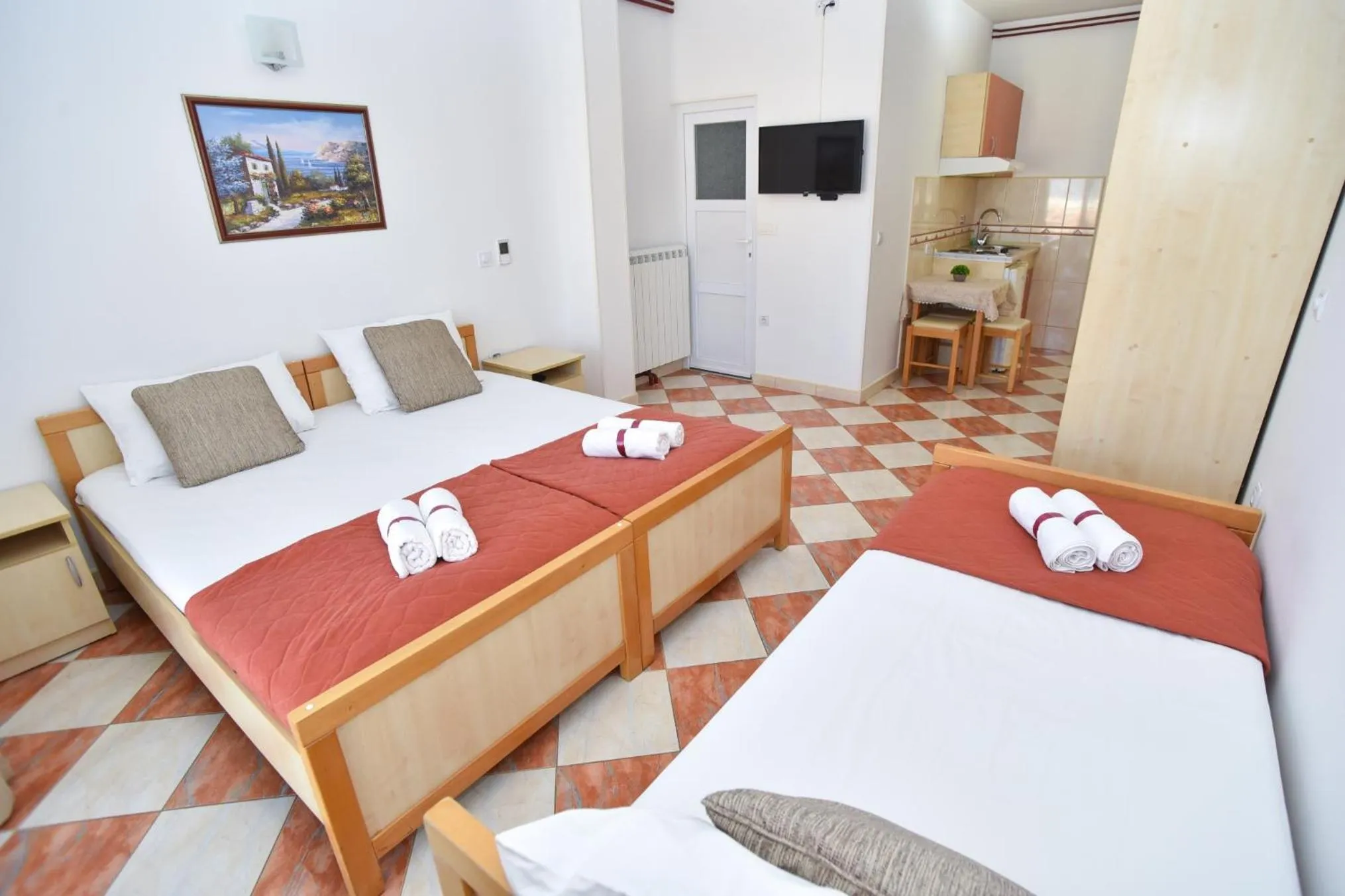 Bed in D&D Apartments