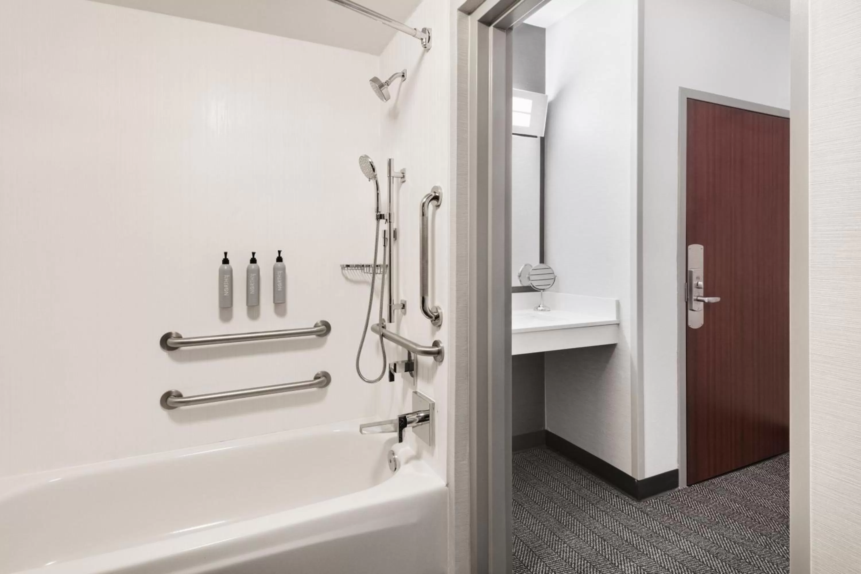 Bathroom in Courtyard by Marriott Burlington